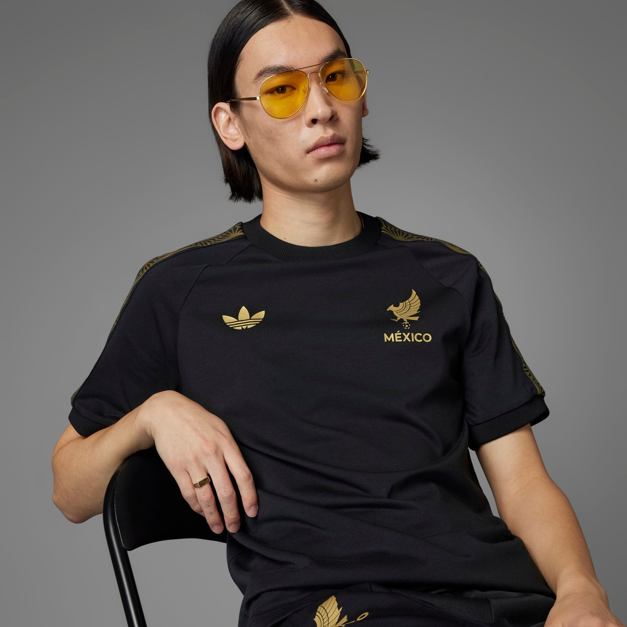 adidas Mexico De Oro Men's Tee - JE5336-ADIDAS by adidas | Available at Niky's Sports