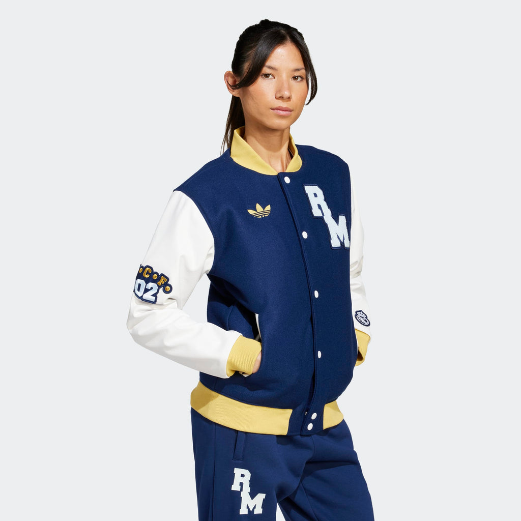 adidas Real Madrid 2025 Varsity Jacket – Unisex