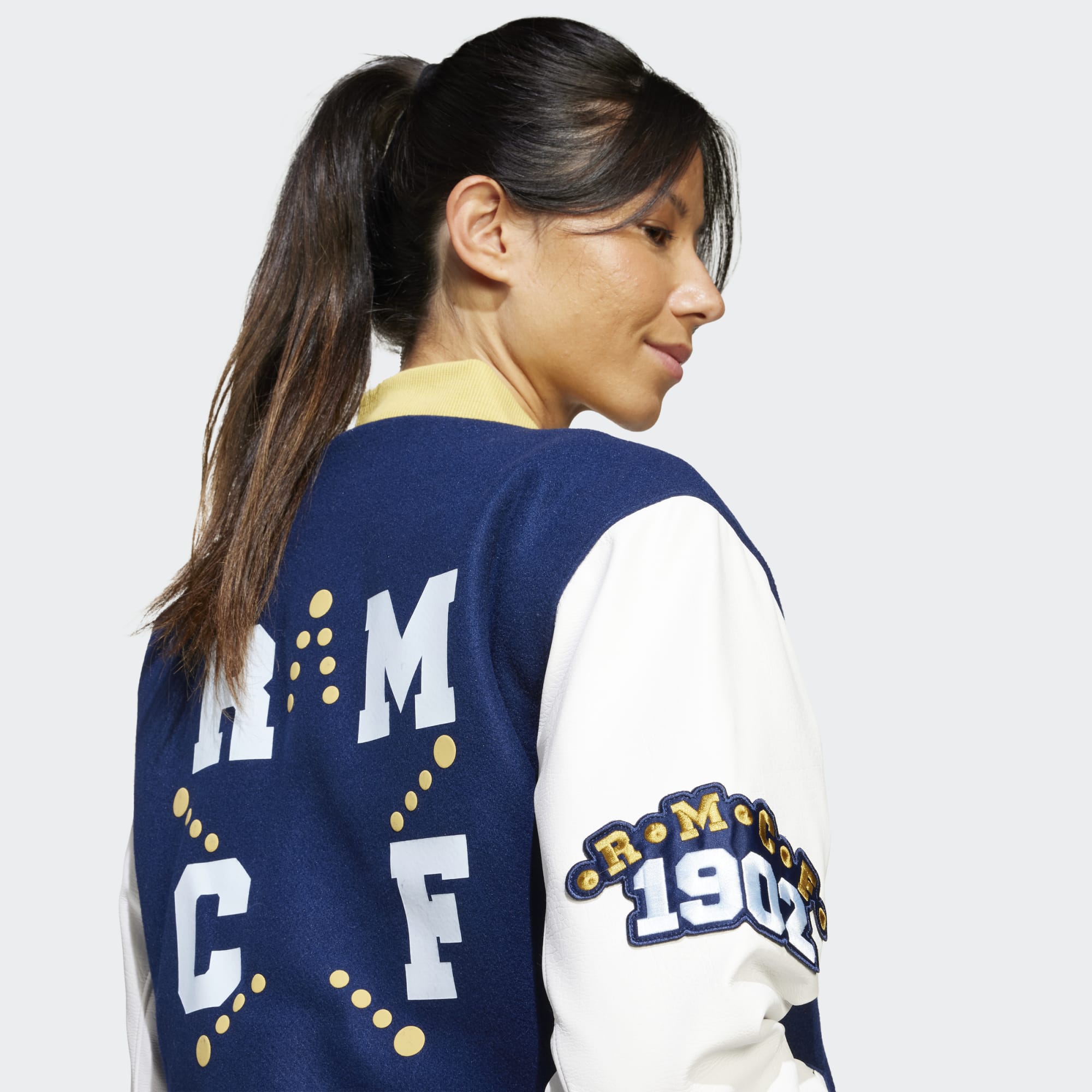 adidas Real Madrid 2025 Varsity Jacket – Unisex
