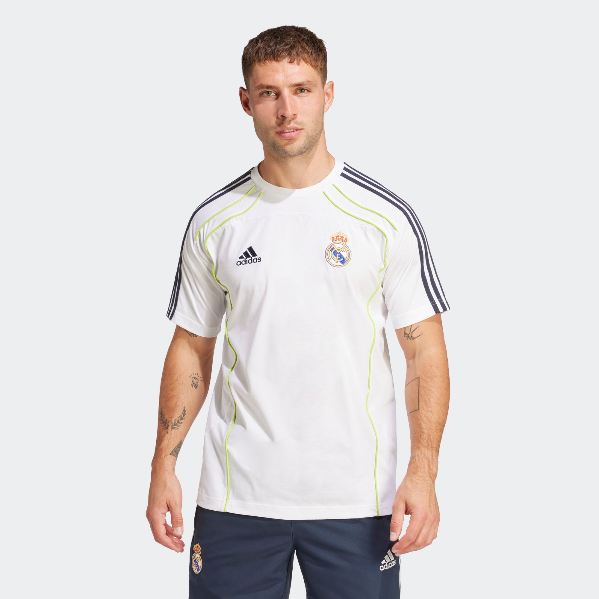 adidas Real Madrid UBP Purist Tee - JF2591-ADIDAS by adidas | Available at Niky's Sports
