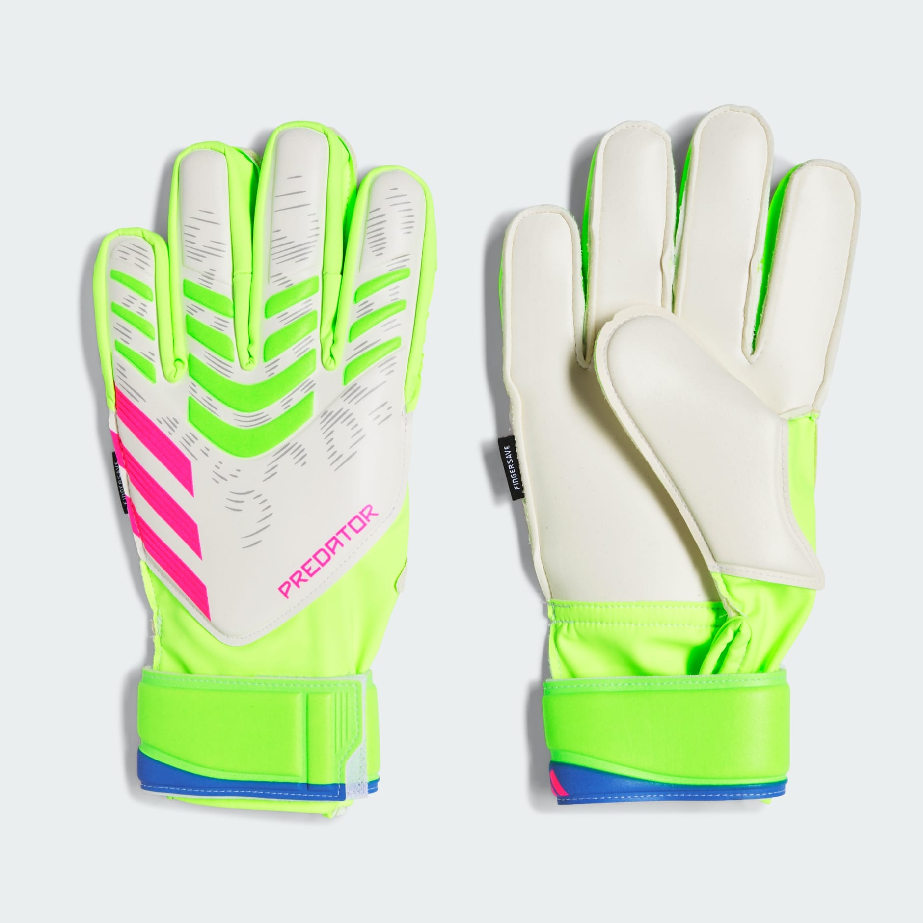 adidas Predator Match Fingersave Goalkeeper Gloves Kids - JH3810-ADIDAS by adidas | Available at Niky's Sports