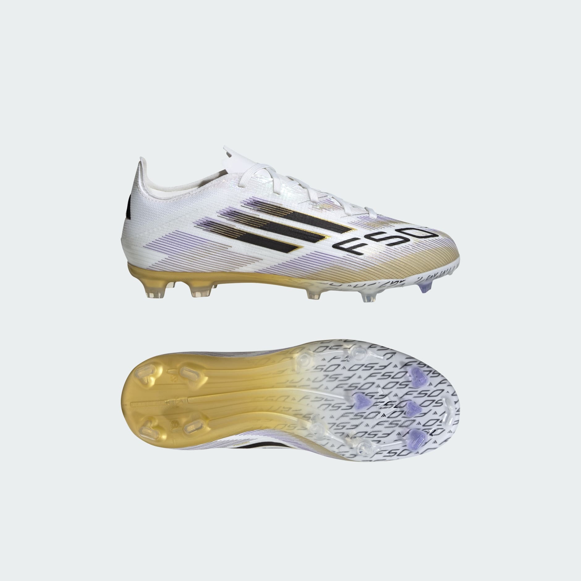 adidas gazelle silver green womens adidas F50 Pro Mid FG Womens Firm Ground Cleats White/Blue/Red / 10 main image 1