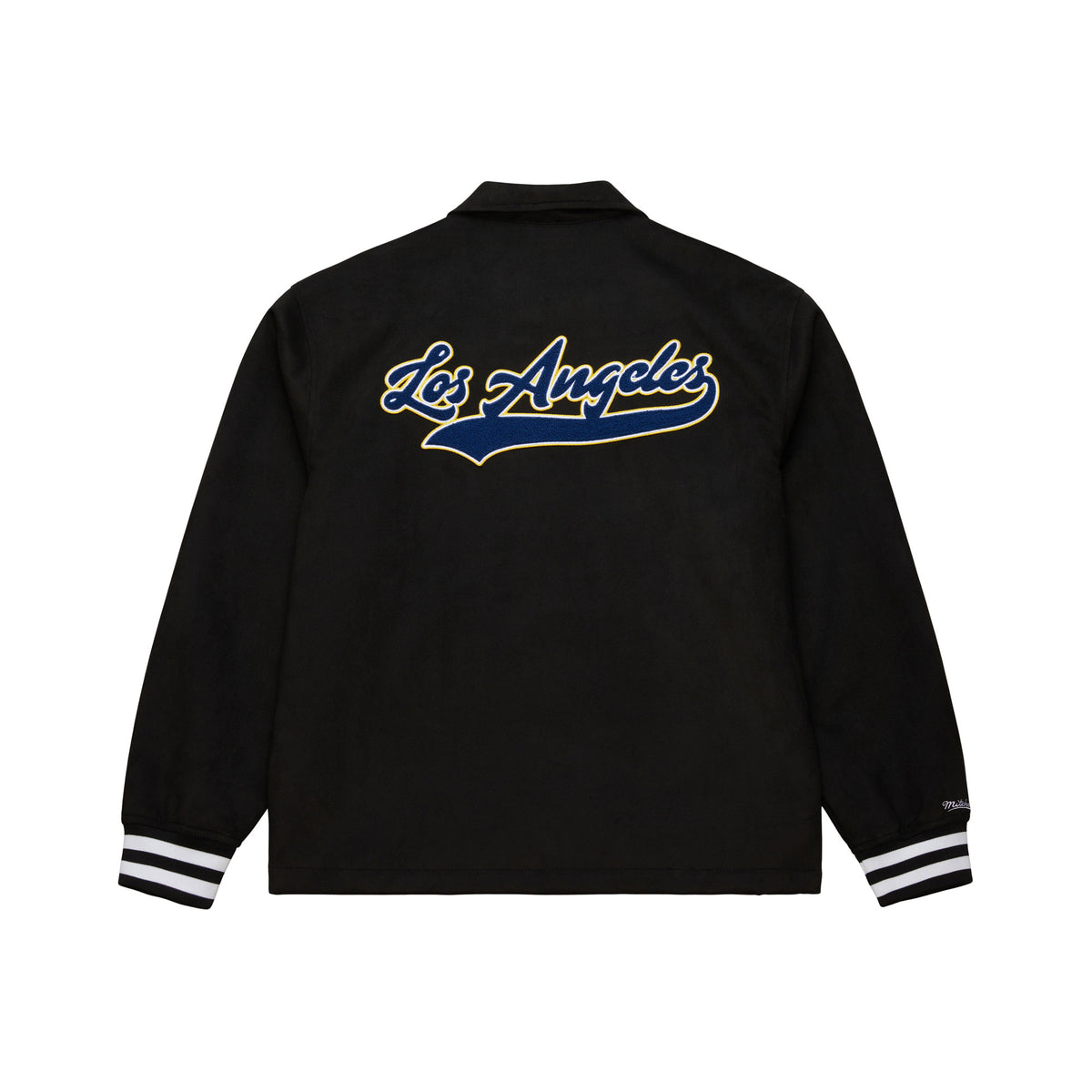 Mitchell and Ness LA Galaxy Varsity Coaches Jacket - JK10088-LAGBLCK-MITCHELL & NESS by Mitchell & Ness | Available at Niky's Sports