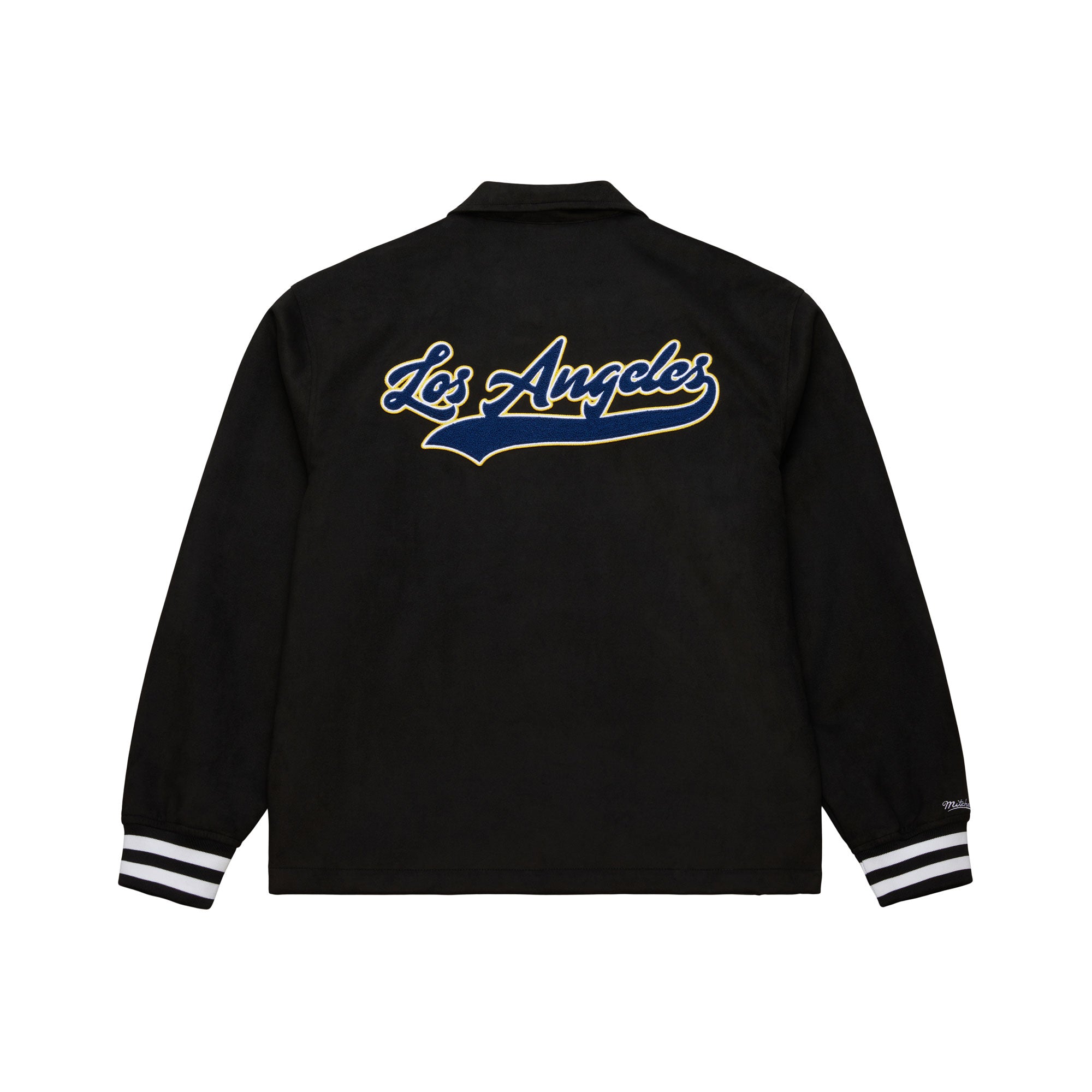 Mitchell and Ness LA Galaxy Varsity Coaches Jacket - JK10088-LAGBLCK-MITCHELL & NESS by Mitchell & Ness | Available at Niky's Sports