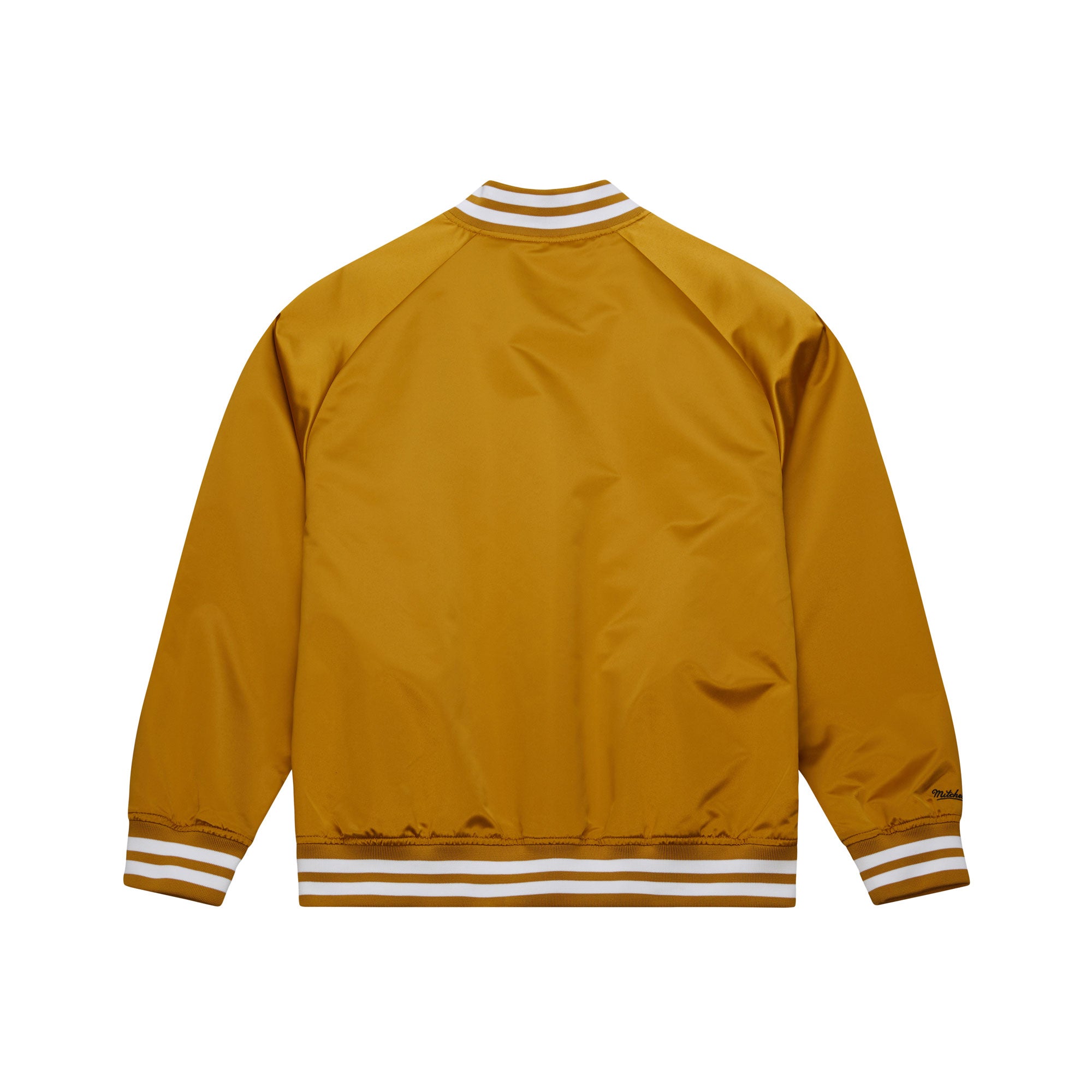 Mitchell and Ness LAFC Men's Satin Jacket - JK10780-LAFGOLD-MITCHELL & NESS by Mitchell & Ness | Available at Niky's Sports