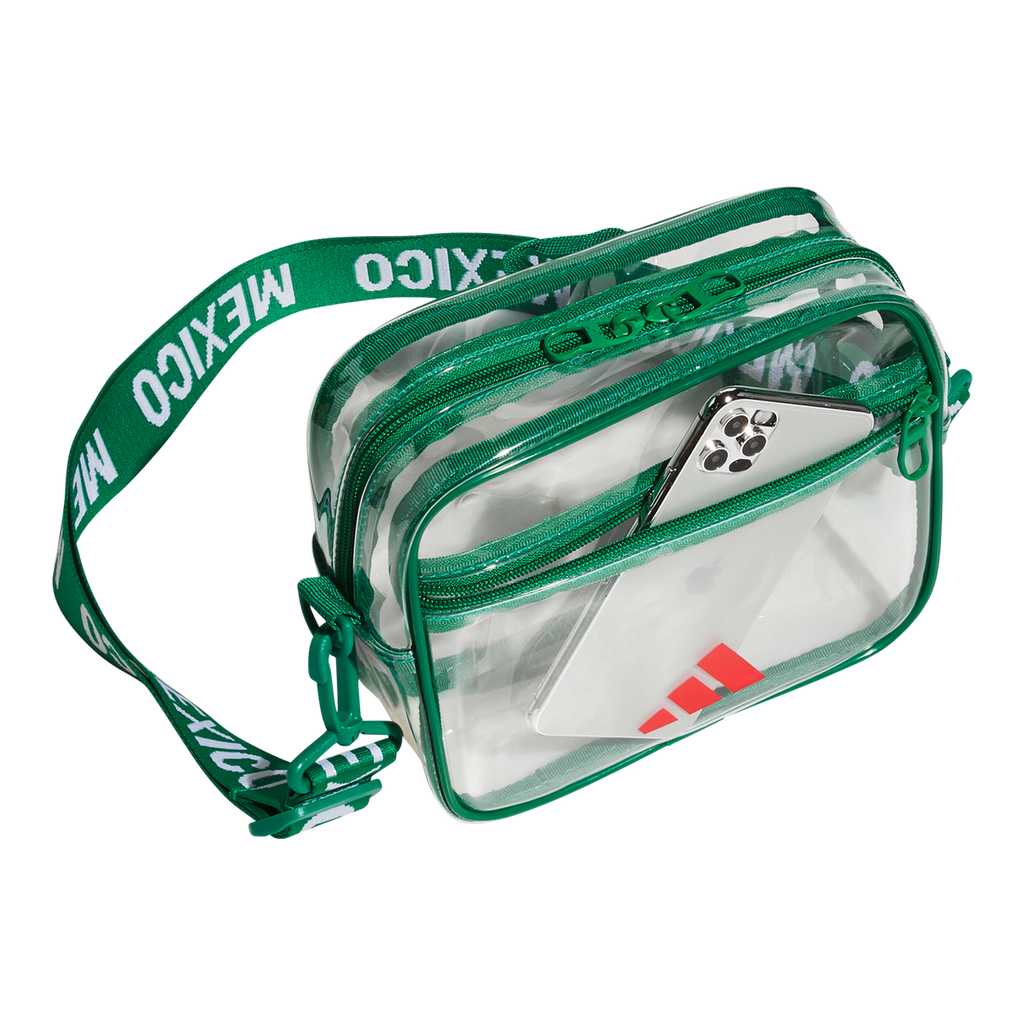 adidas Mexico Clear Crossbody Bag - 5161293-ADIDAS by adidas | Available at Niky's Sports