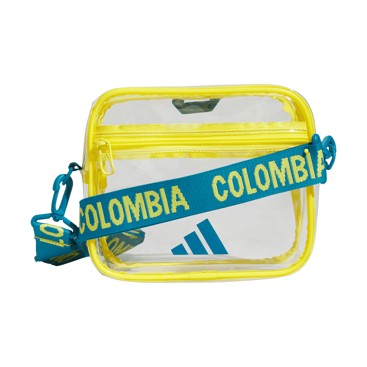 adidas Colombia Clear Crossbody Bag - 5161529-ADIDAS by adidas | Available at Niky's Sports