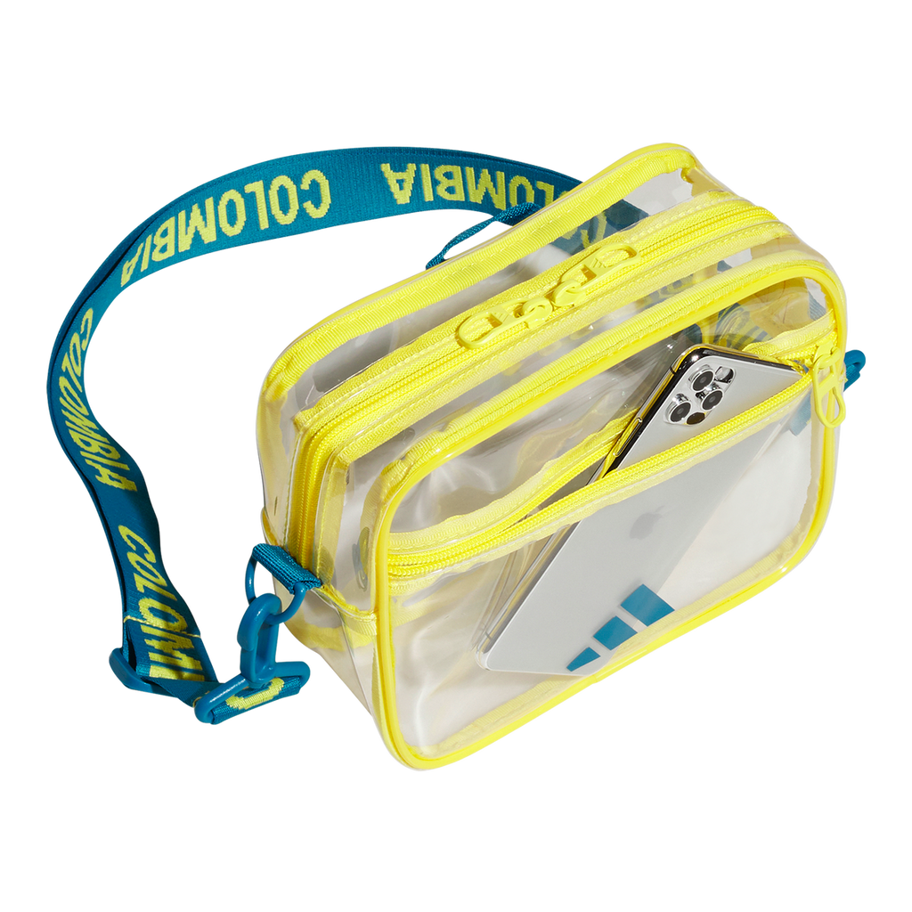 adidas Colombia Clear Crossbody Bag - 5161529-ADIDAS by adidas | Available at Niky's Sports