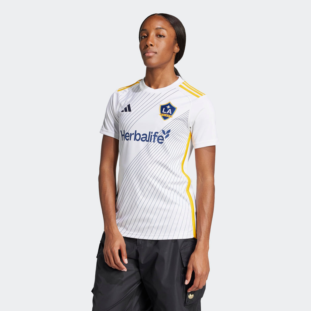 adidas LA Galaxy 2025 Official Women's Home Jersey - JL5807-ADIDAS by adidas | Available at Niky's Sports