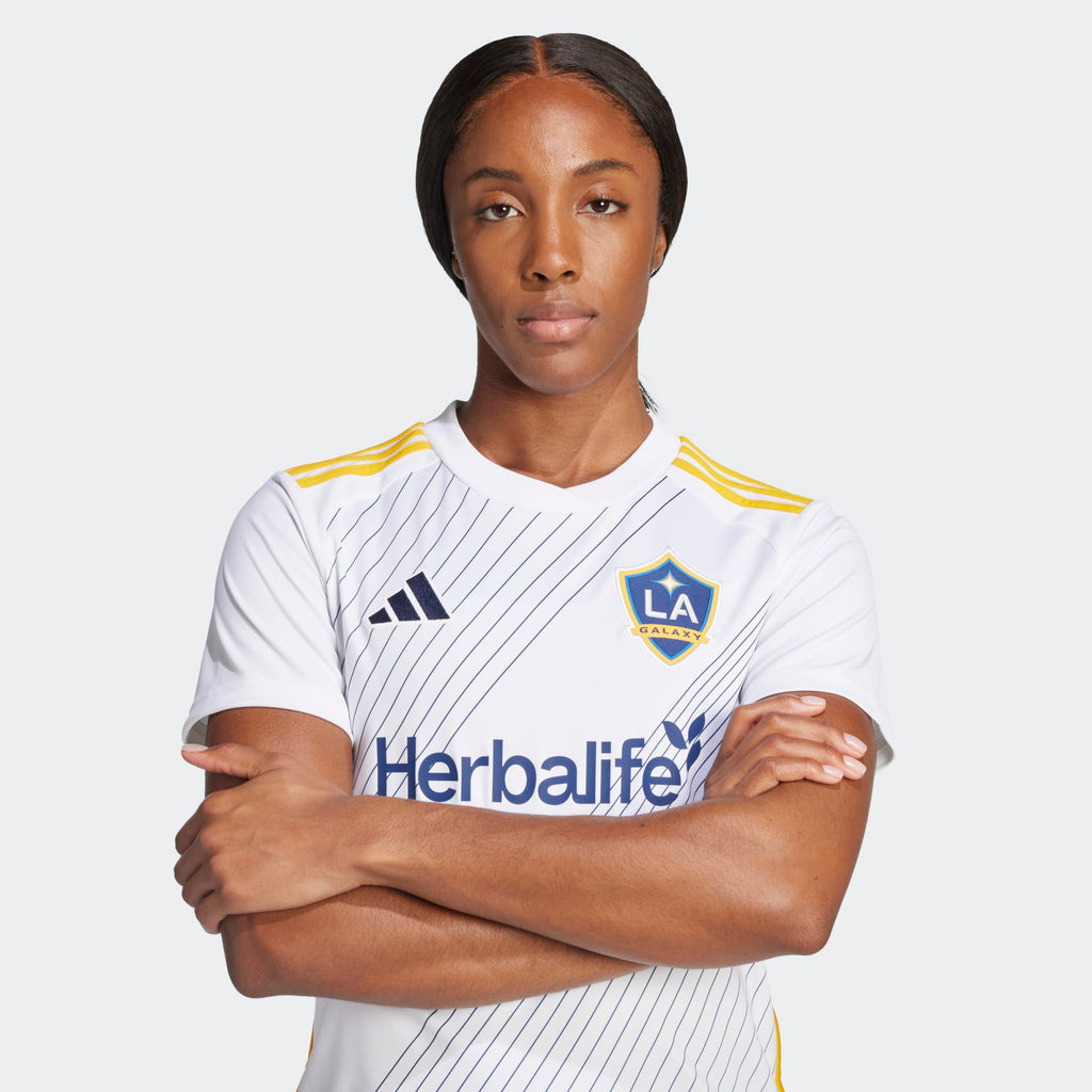adidas LA Galaxy 2025 Official Women's Home Jersey - JL5807-ADIDAS by adidas | Available at Niky's Sports