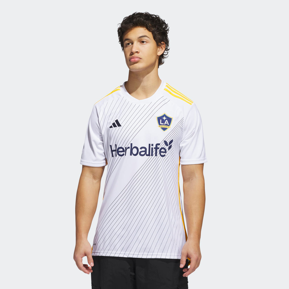 adidas LA Galaxy 24-25 Home Stadium Jersey - Men&#39;s - JL5825-ADIDAS by adidas | Available at Niky&#39;s Sports