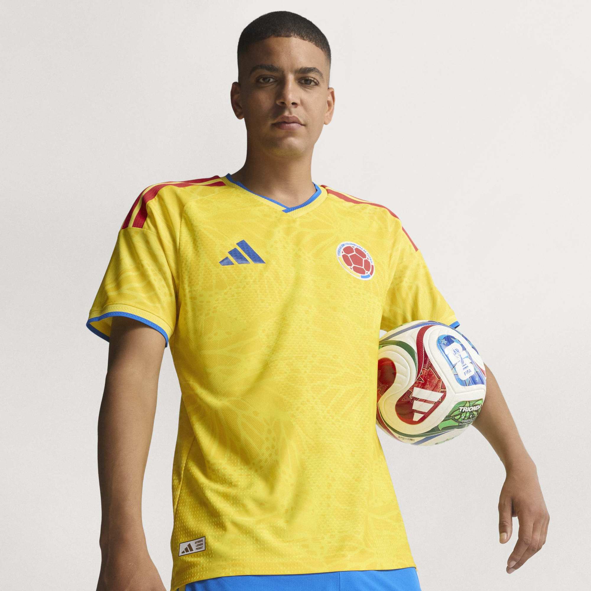 adidas Colombia 26 Home Men's Authentic Jersey