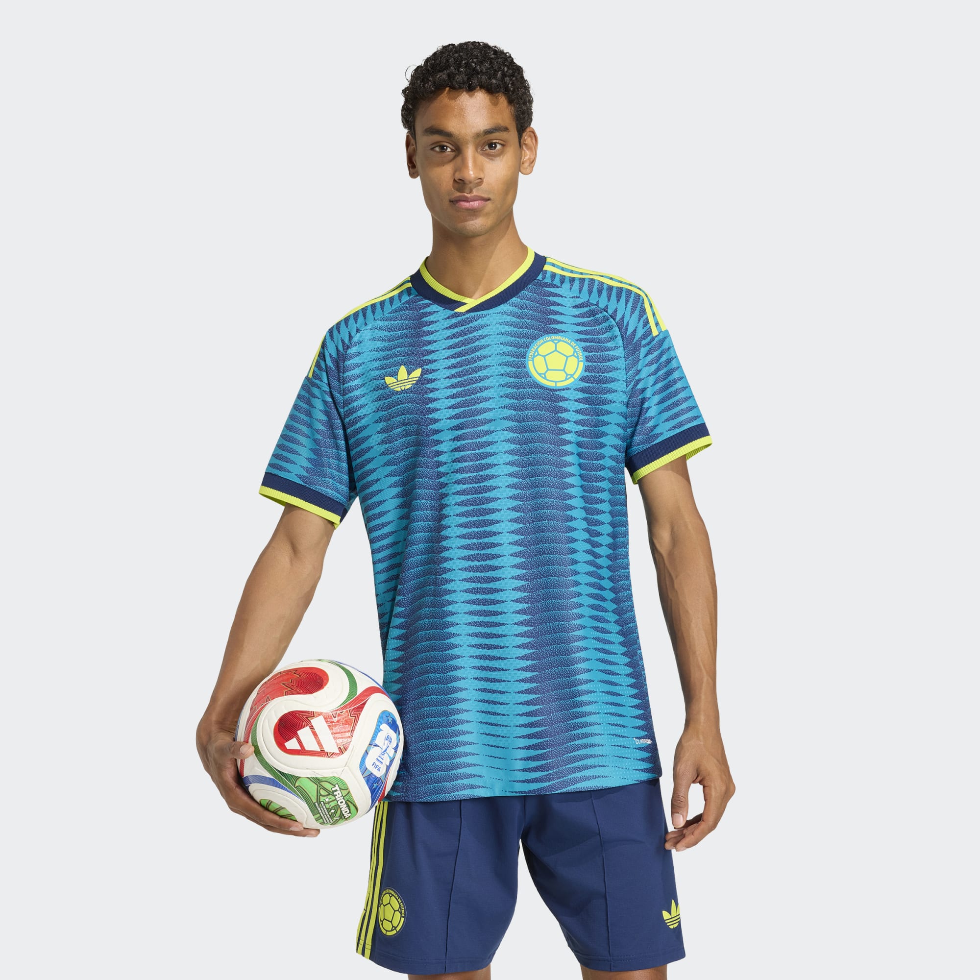 adidas Colombia 26 Away Men's Authentic Jersey - JL6973-ADIDAS by adidas | Available at Niky's Sports