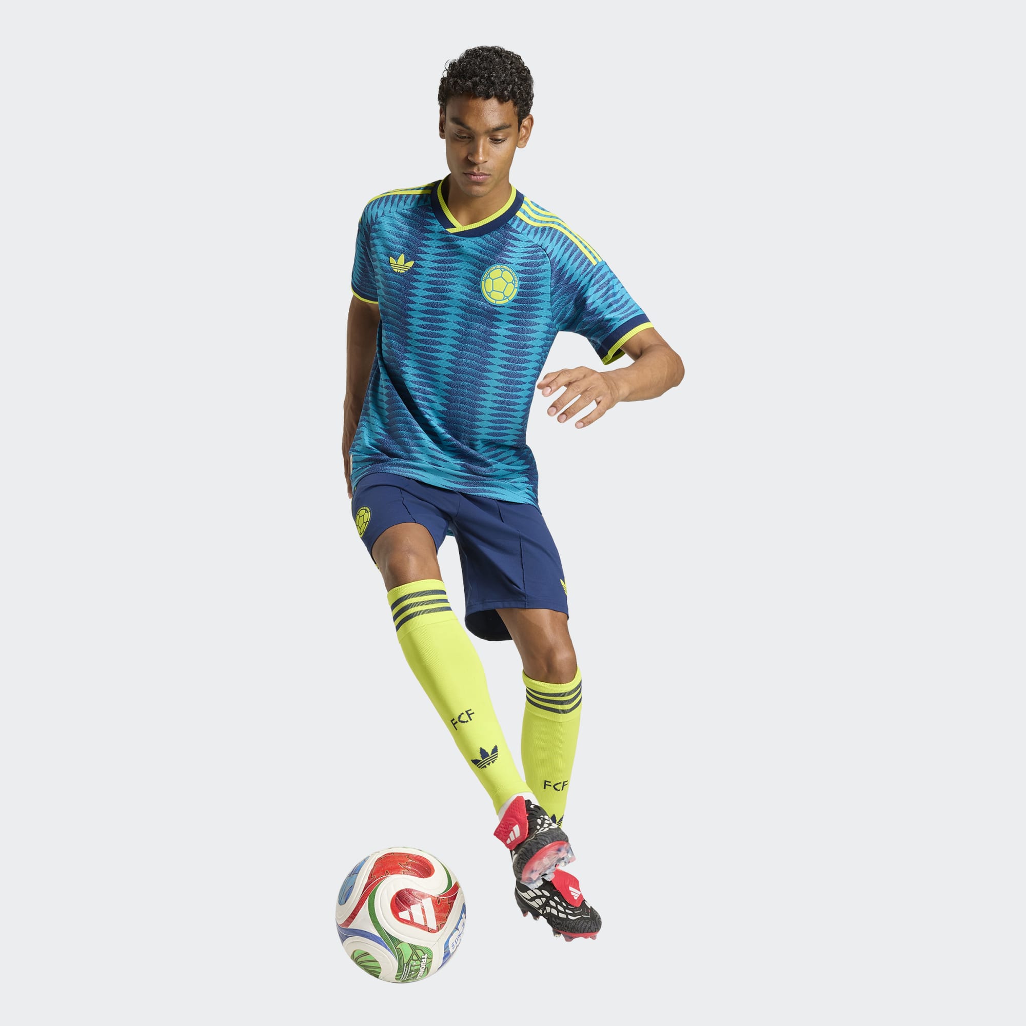 adidas Colombia 26 Away Men's Authentic Jersey - JL6973-ADIDAS by adidas | Available at Niky's Sports