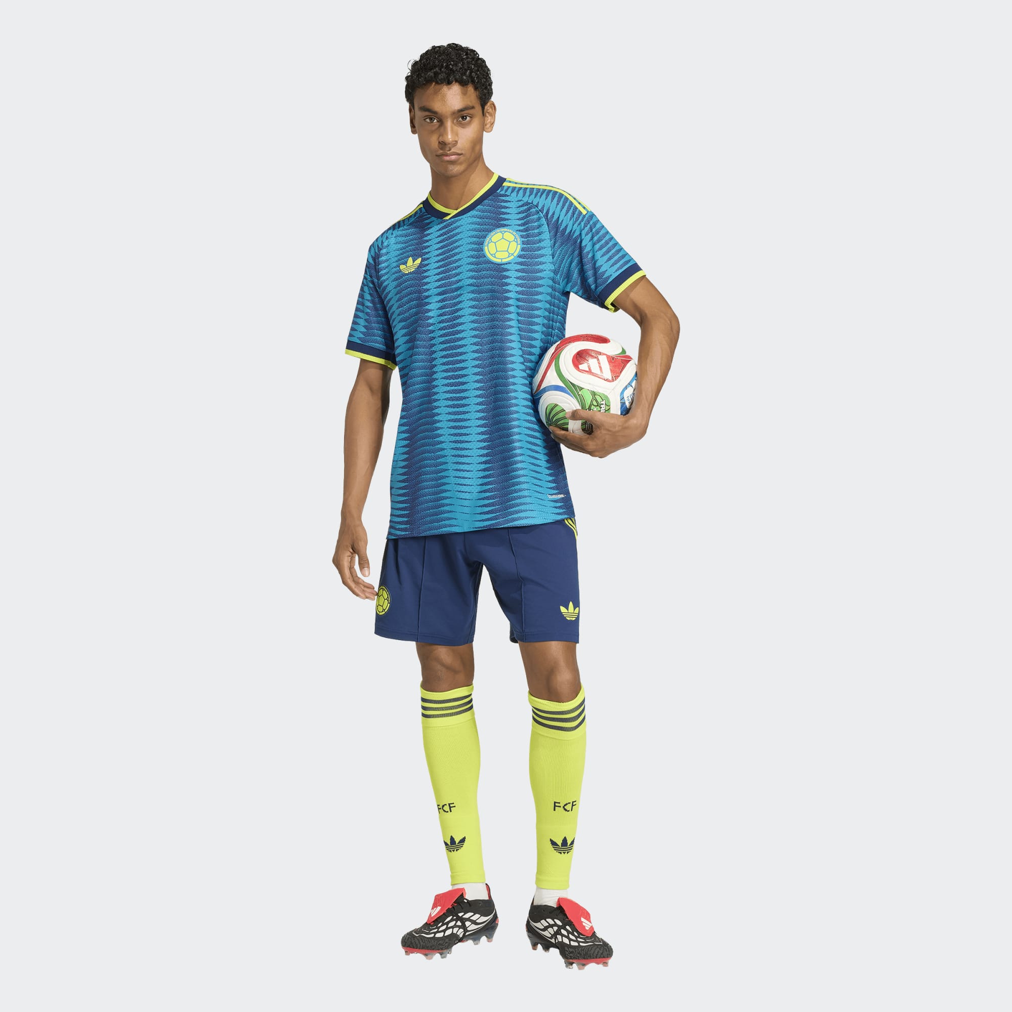 adidas Colombia 26 Away Men's Authentic Jersey - JL6973-ADIDAS by adidas | Available at Niky's Sports