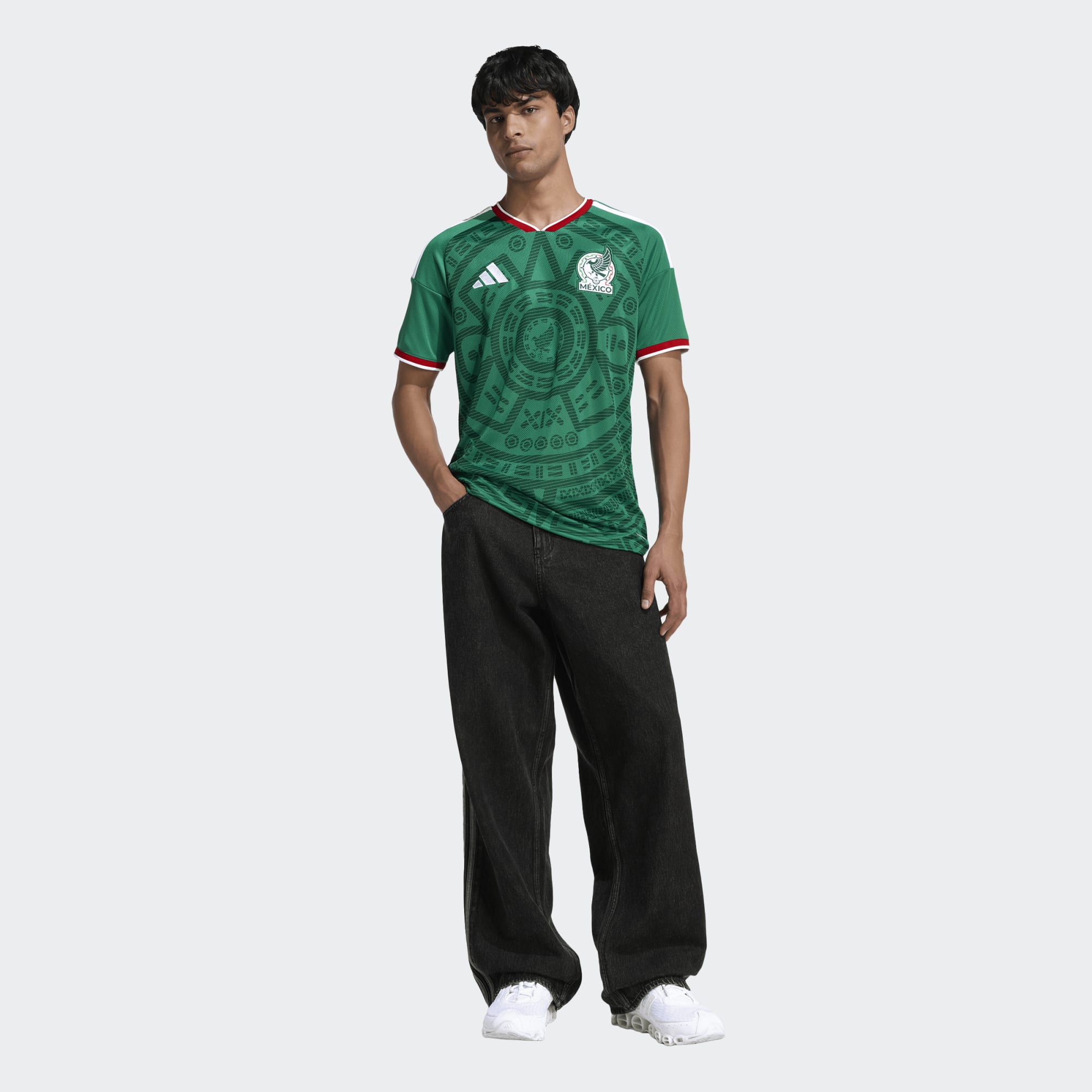 adidas Mexico 26 Home Stadium Men's Jersey - JL8537-ADIDAS by adidas | Available at Niky's Sports
