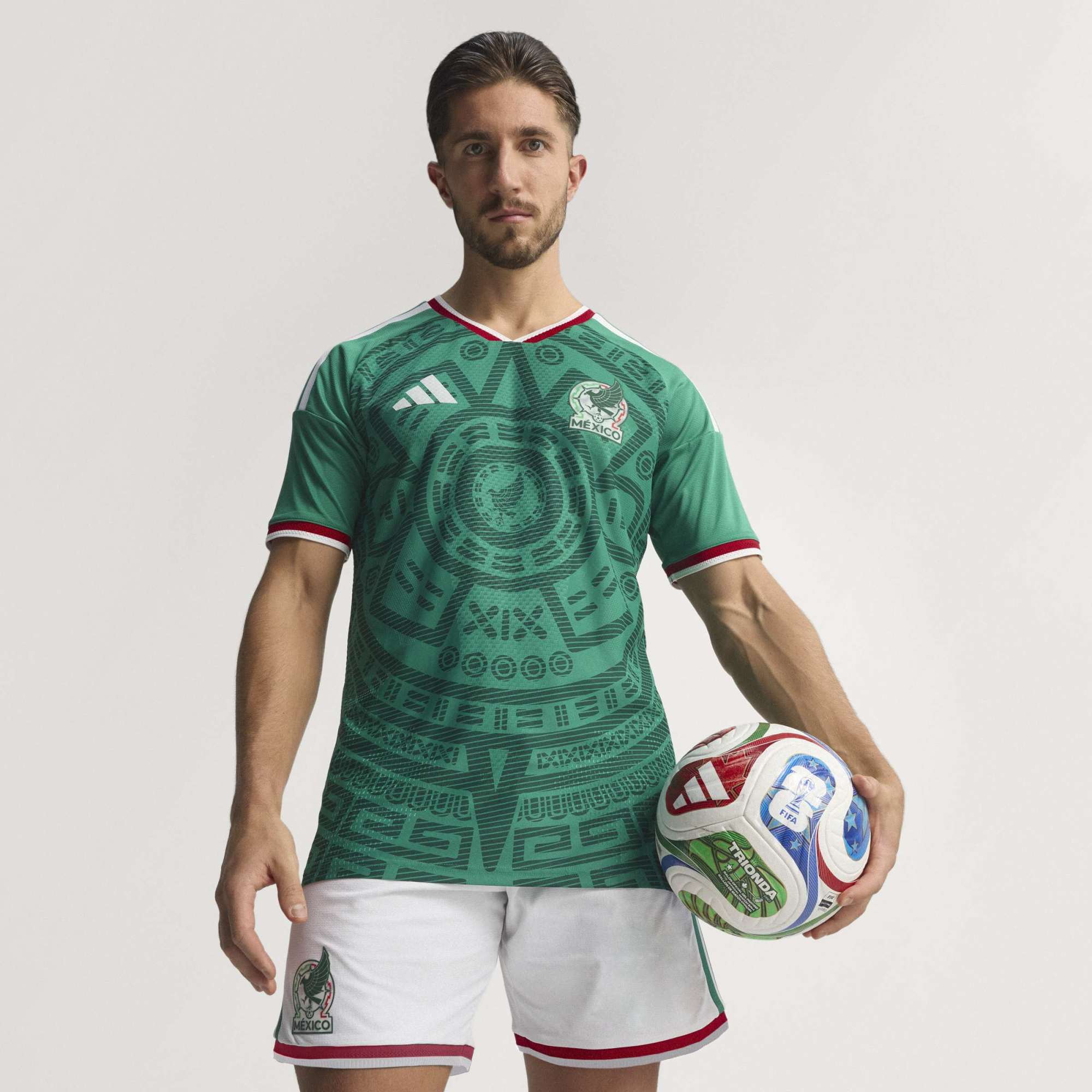 adidas Mexico 26 Home Men's Authentic Jersey