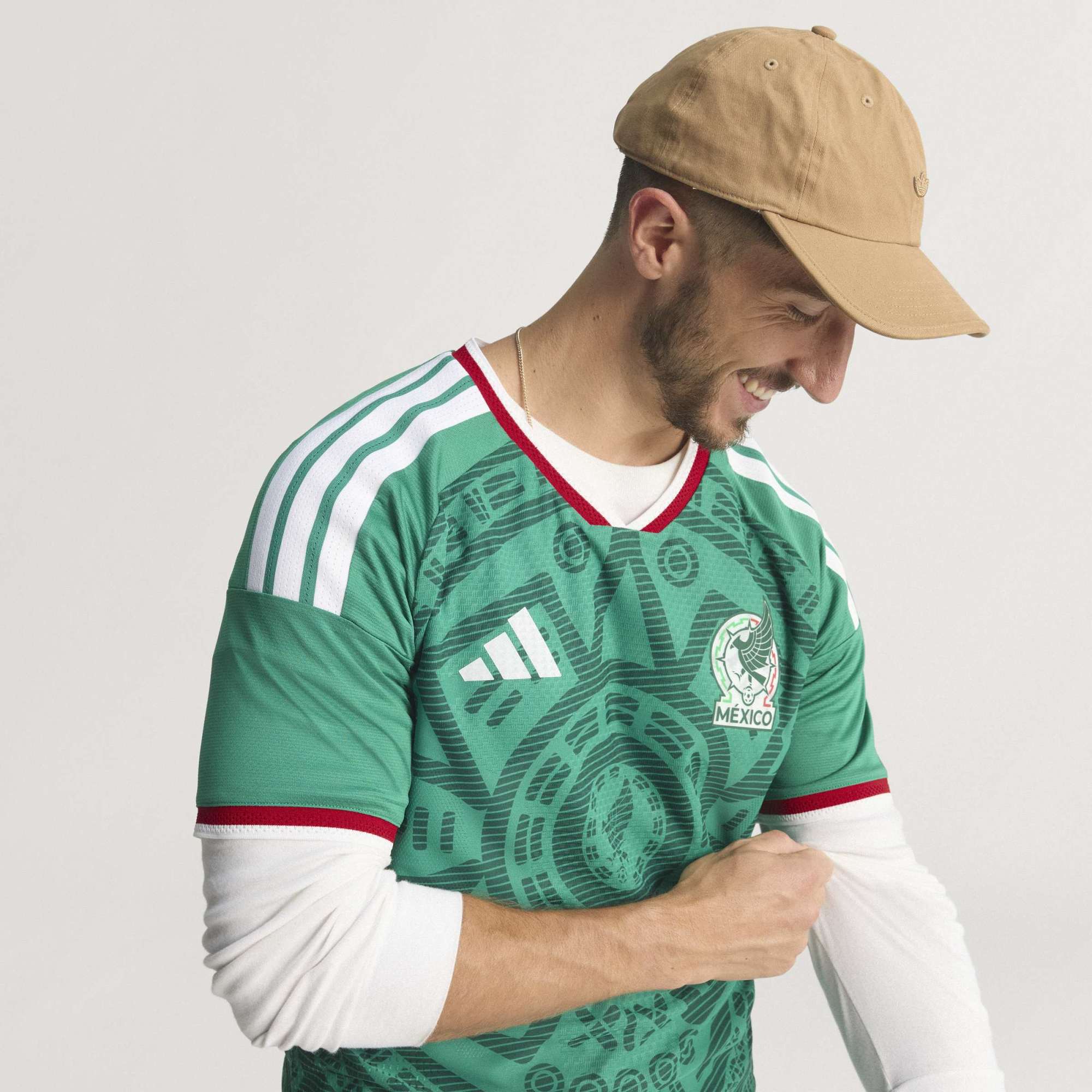 adidas Mexico 26 Home Men's Authentic Jersey