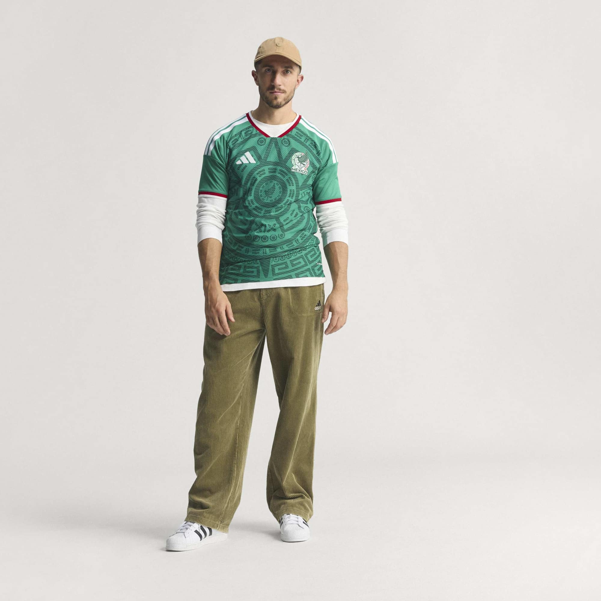 adidas Mexico 26 Home Men's Authentic Jersey