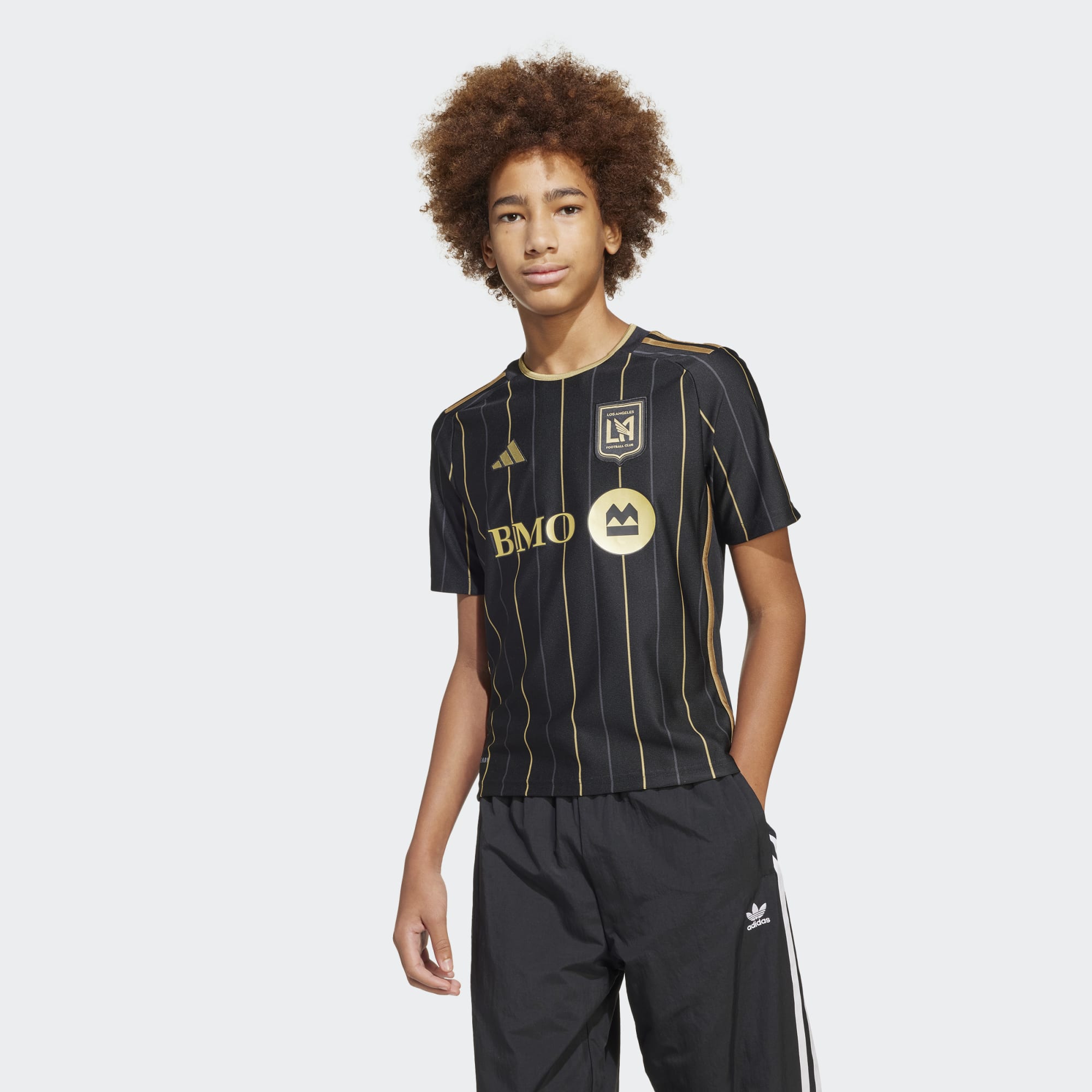 adidas LAFC Youth Home Jersey 2025 - JM1328-ADIDAS by adidas | Available at Niky's Sports