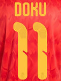 Doku #11 Belgium Home Name Set 2026 - JD11-BLG26-HM by Authentic | Available at Niky's Sports