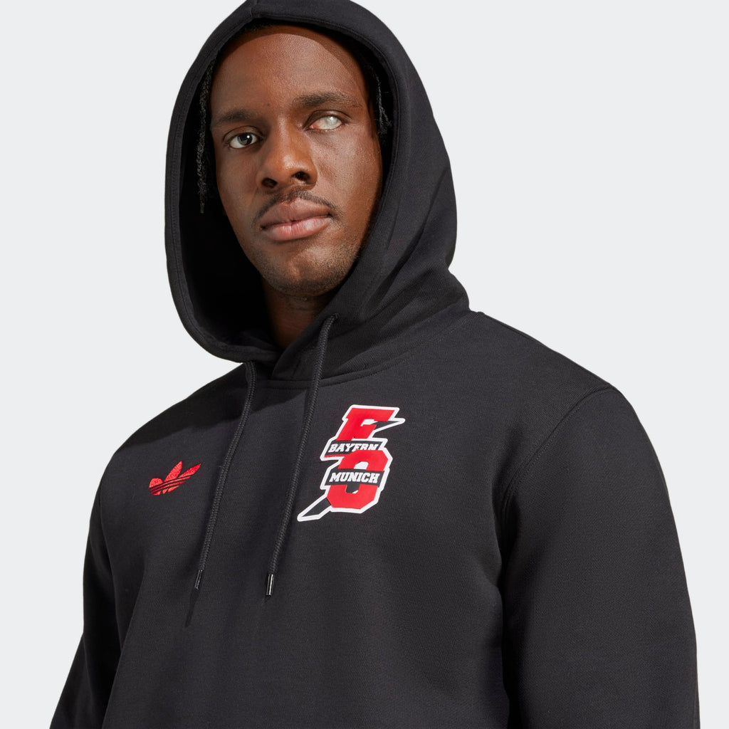 adidas FC Bayern Munich VRCT Hoodie - JM8646-ADIDAS by adidas | Available at Niky's Sports