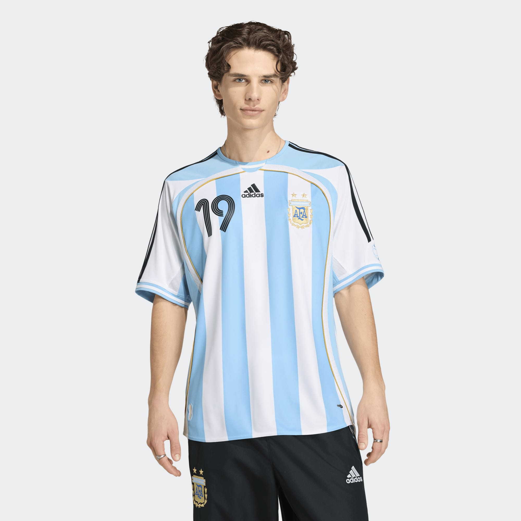 adidas Argentina 2006 Messi Home Jersey