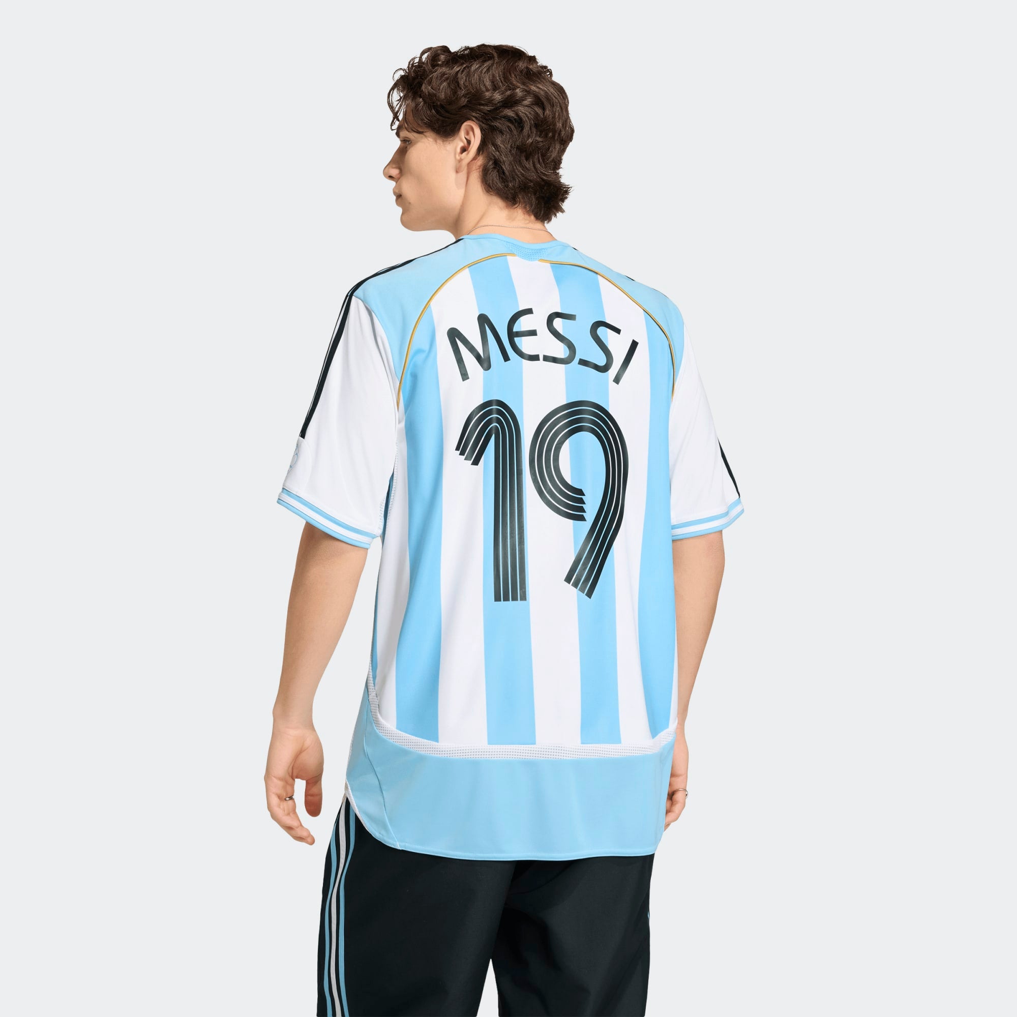 adidas Argentina 2006 Messi Home Jersey