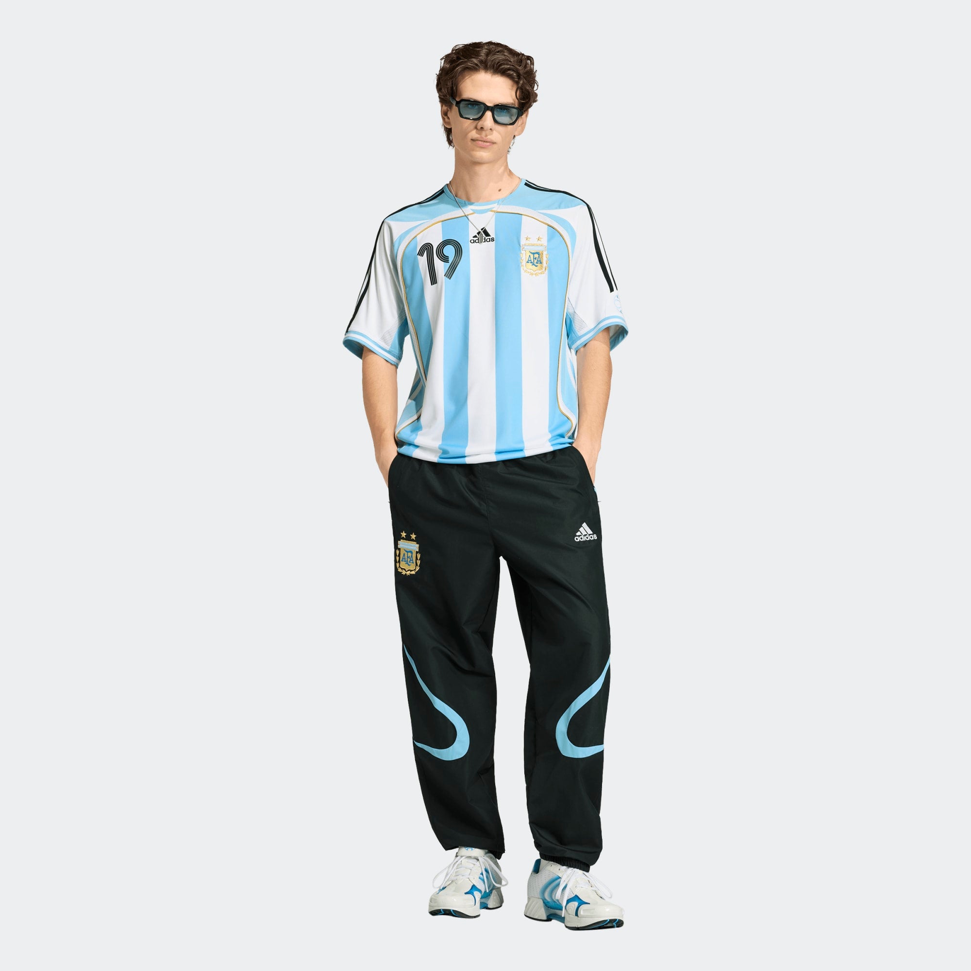 adidas Argentina 2006 Messi Home Jersey