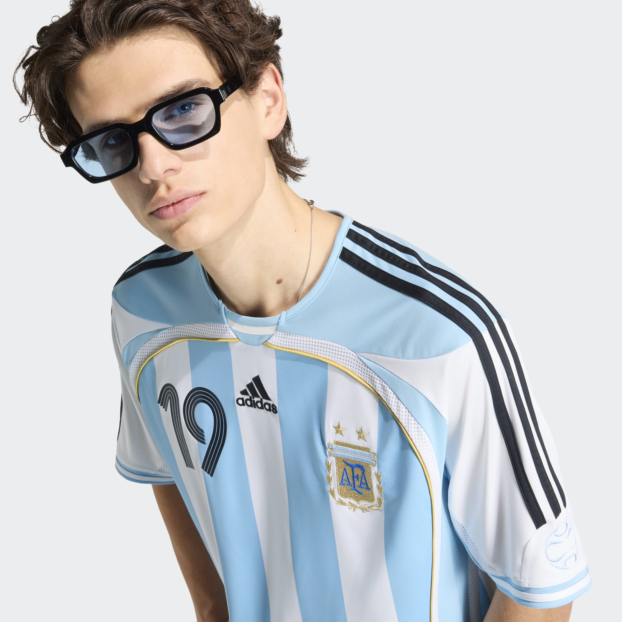 adidas Argentina 2006 Messi Home Jersey