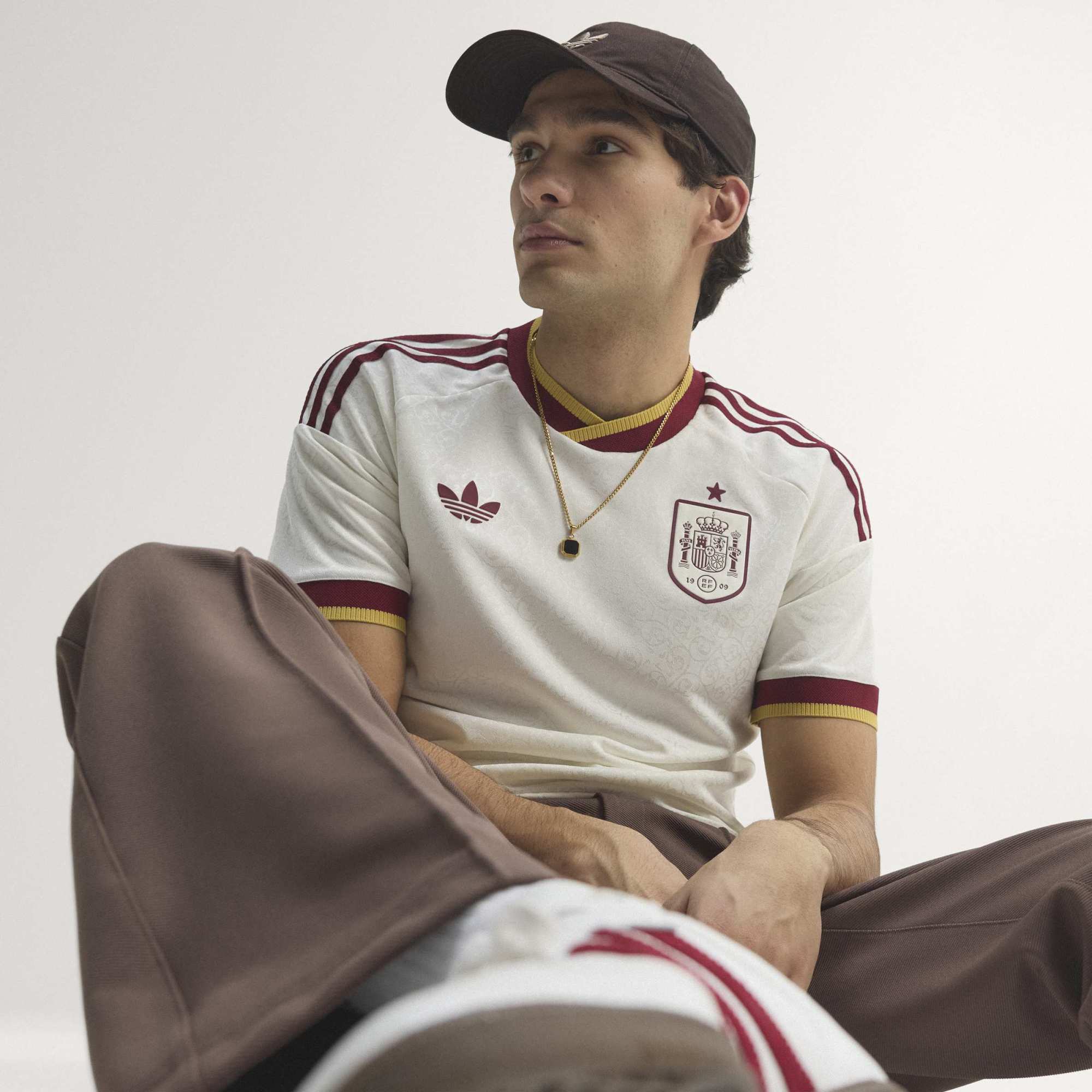 adidas Spain 26 Away Men's Authentic Jersey - JN4392-ADIDAS by adidas | Available at Niky's Sports