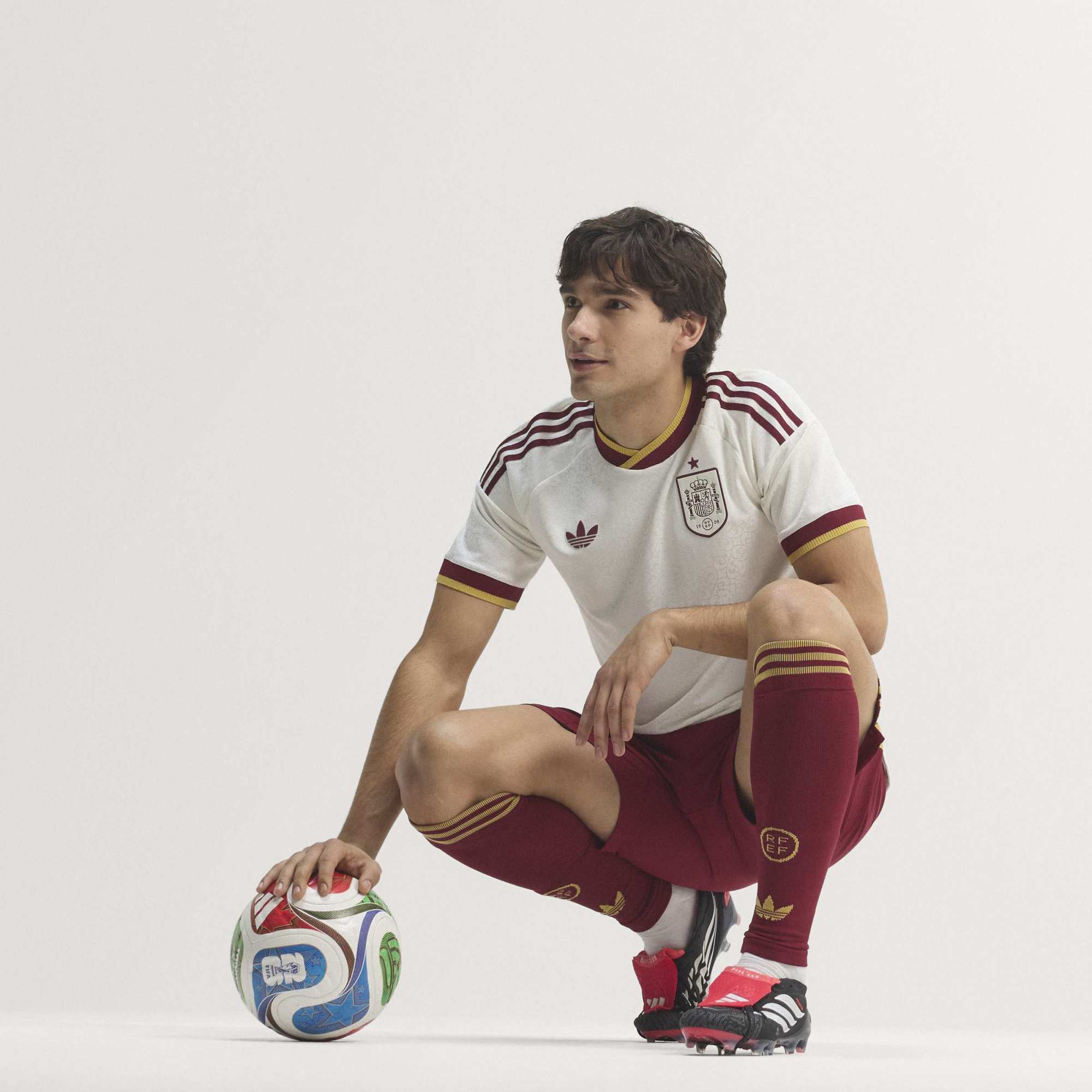 adidas Spain 26 Away Men's Authentic Jersey - JN4392-ADIDAS by adidas | Available at Niky's Sports