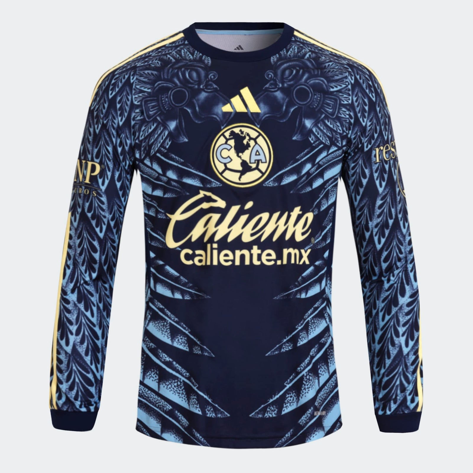 adidas Club America Men's Away 25/26 Long Sleeve Stadium Jersey - JN8637-ADIDAS by adidas | Available at Niky's Sports