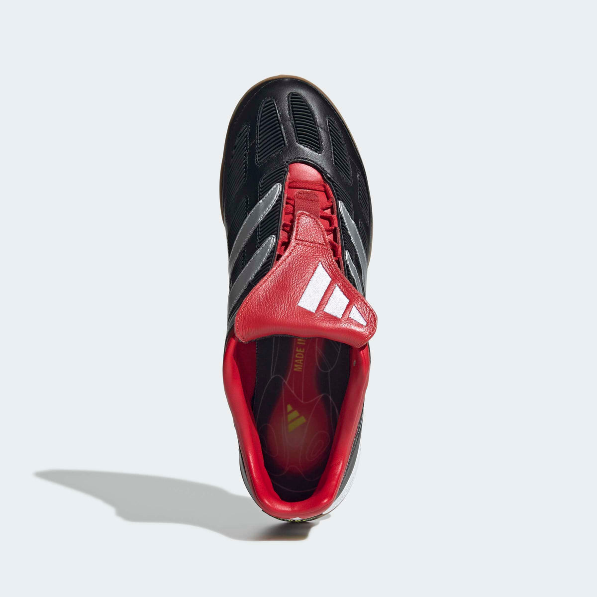 adidas Predator Precision Street Shoes - Black / Silver - Top Portrait View  48e0224b-fc40-4342-991f-276f255b3946