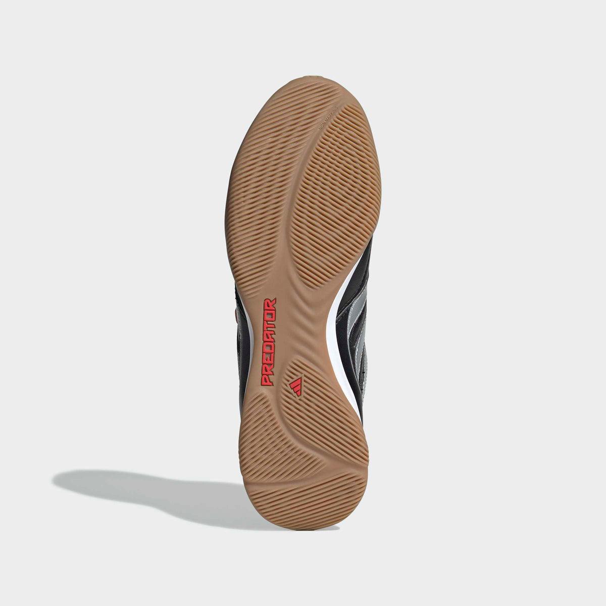 adidas Predator Precision Street Shoes - Black / Silver - Bottom View  6909ffa0-9c9d-4286-9469-1a0083bbc963