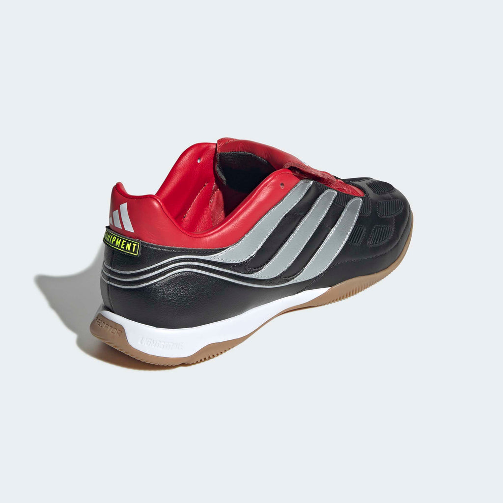 adidas Predator Precision Street Shoes - Black / Silver - Back Lateral Top View  fbc794c3-4c33-44e9-8fa4-46825f16be80