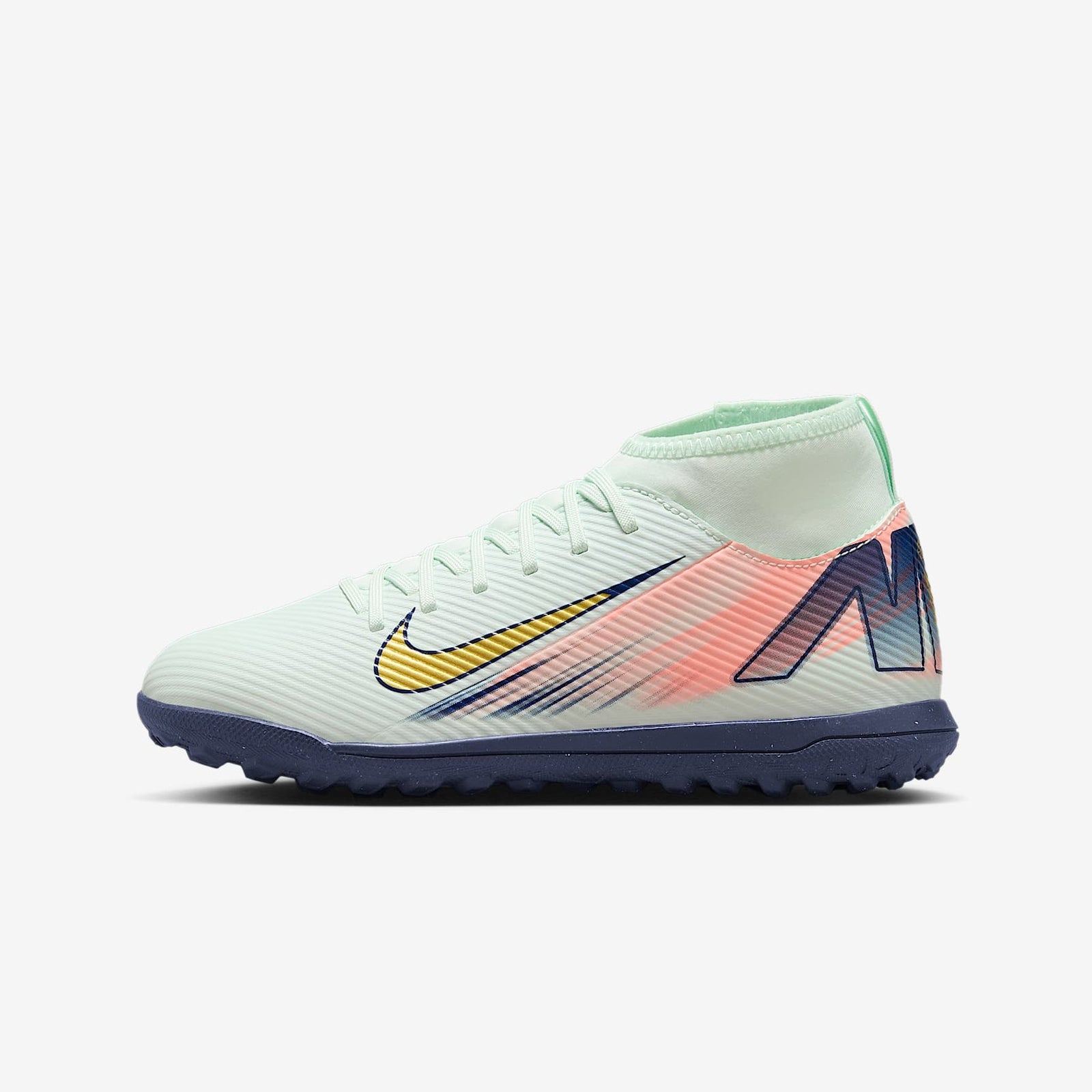 Nike Jr. Superfly 10 Club Mercurial Dream Speed Turf Soccer Shoes Youth - FZ1610-300-NIKE by Nike | Available at Niky's Sports