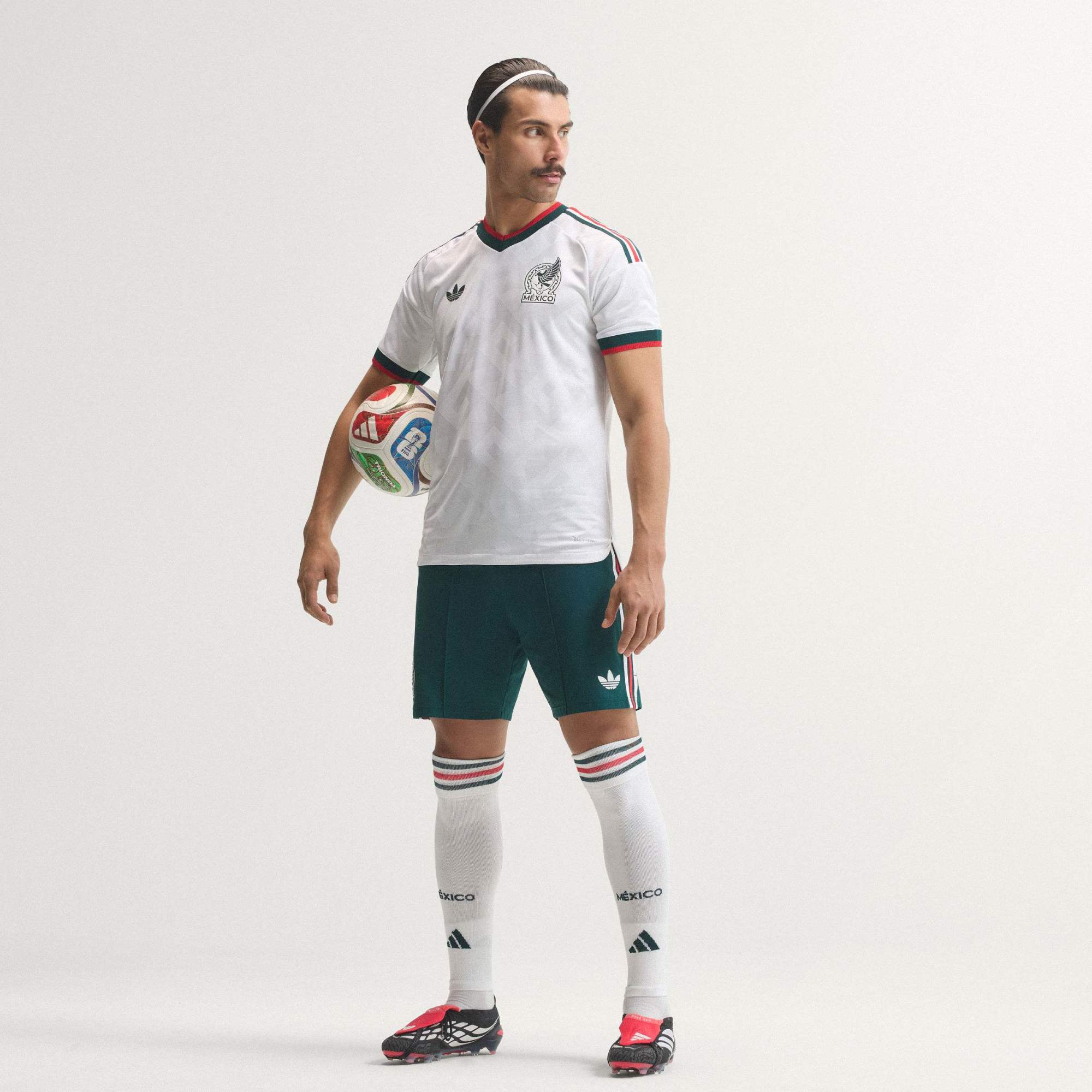 adidas Mexico 26 Away Men's Authentic Jersey - JY5539-ADIDAS by adidas | Available at Niky's Sports