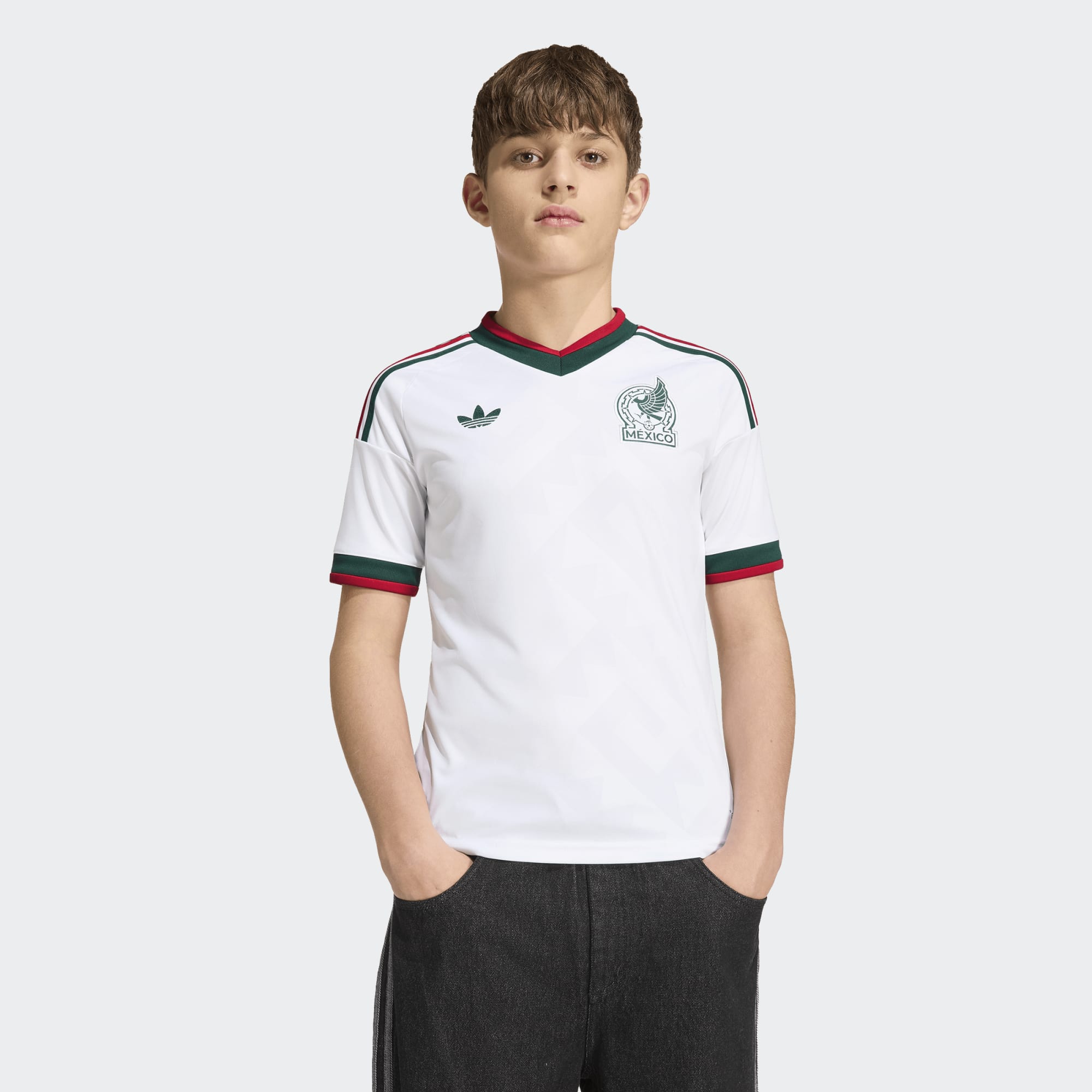 adidas Mexico 26 Away Kids Jersey - JY5542-ADIDAS by adidas | Available at Niky's Sports
