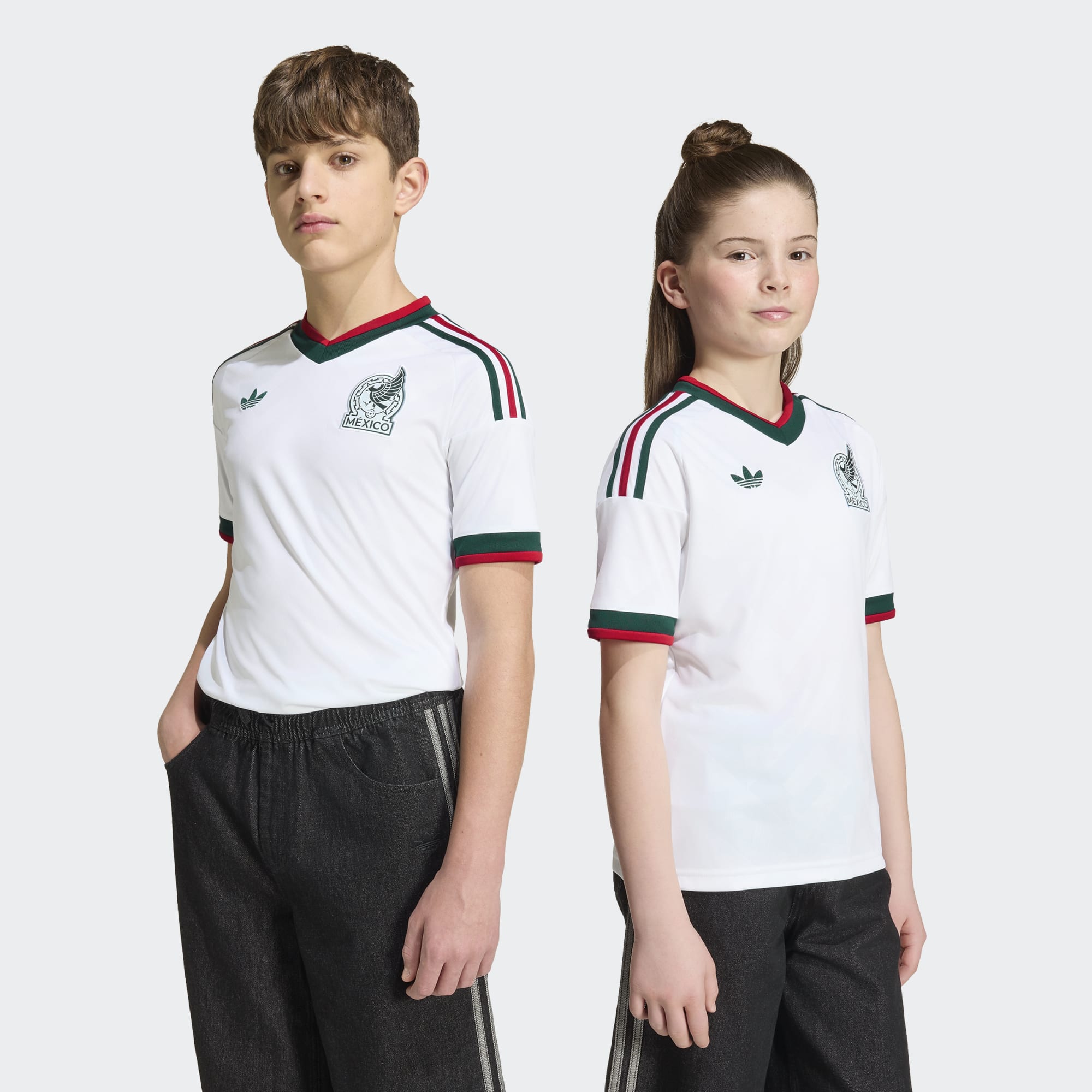 adidas Mexico 26 Away Kids Jersey - JY5542-ADIDAS by adidas | Available at Niky's Sports