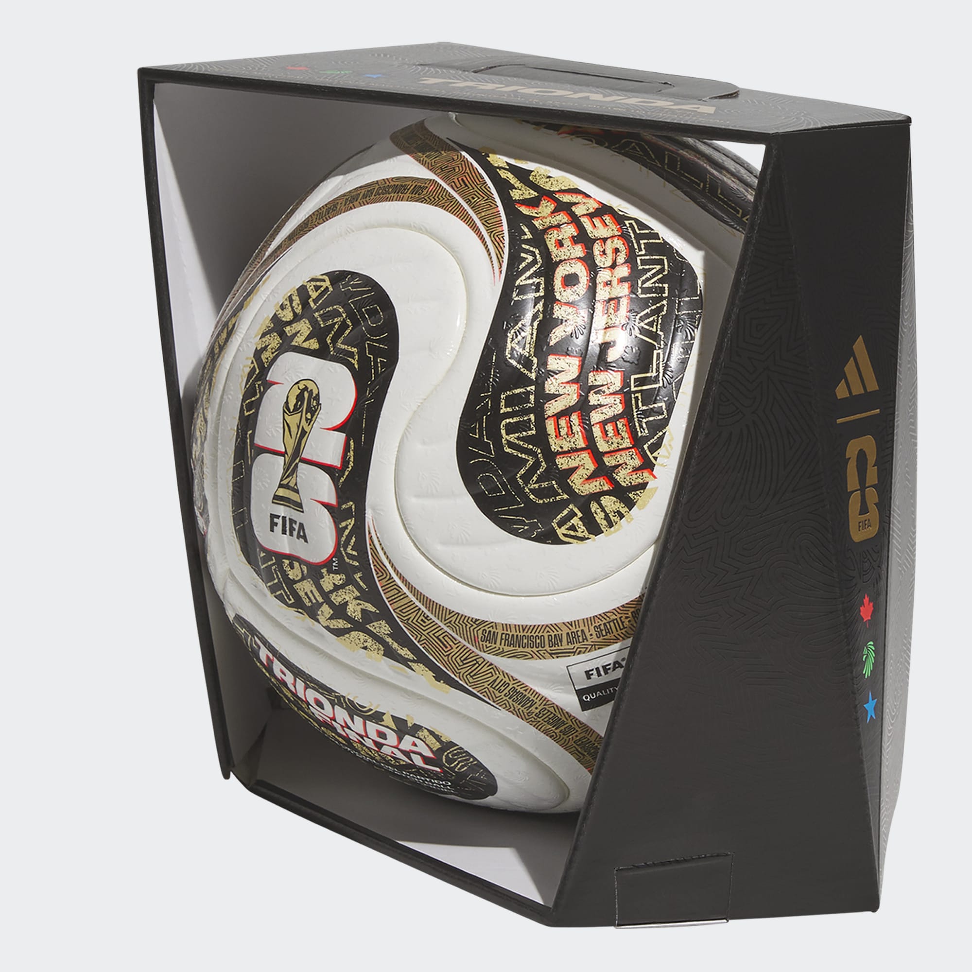 adidas Trionda 2026 World Cup Final Pro Official Match Soccer Ball - JY8928-adidas by adidas | Available at Niky's Sports