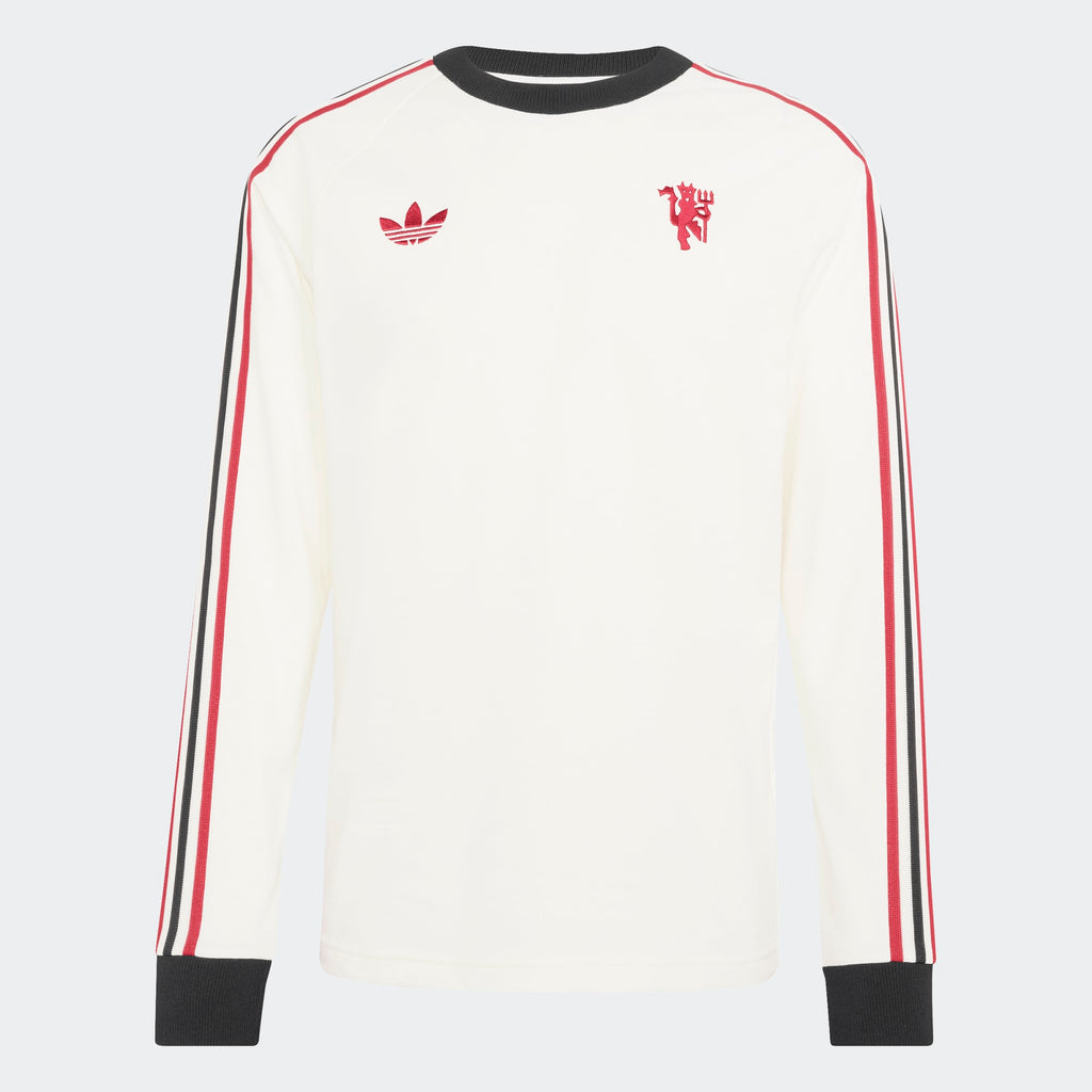 adidas Manchester United Originals Long Sleeve T-Shirt - JL6115-ADIDAS by adidas | Available at Niky's Sports