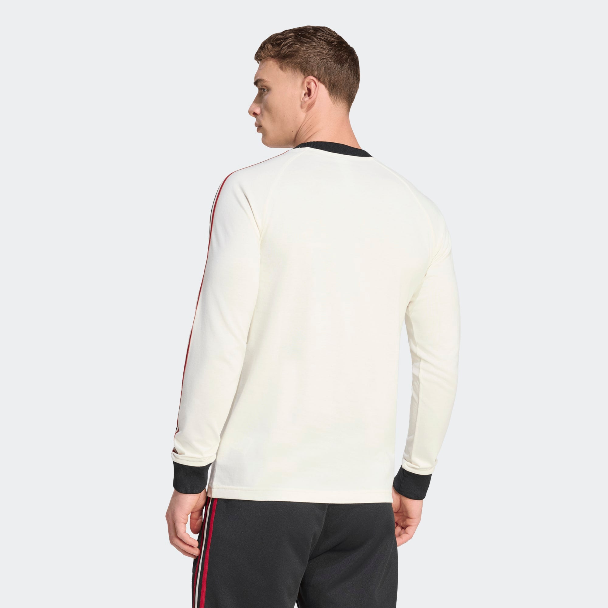 adidas Manchester United Originals Long Sleeve T-Shirt - JL6115-ADIDAS by adidas | Available at Niky's Sports