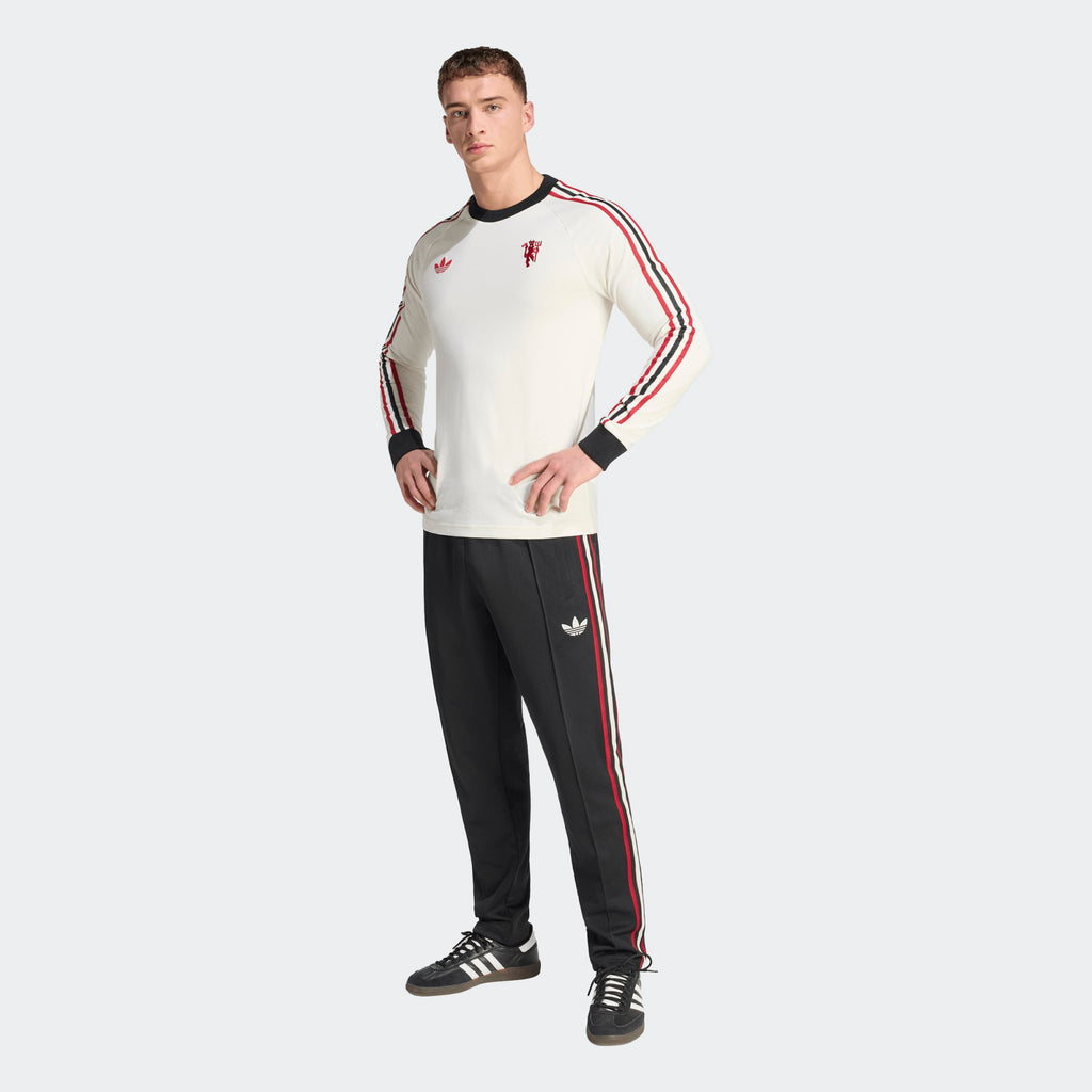 adidas Manchester United Originals Long Sleeve T-Shirt - JL6115-ADIDAS by adidas | Available at Niky's Sports