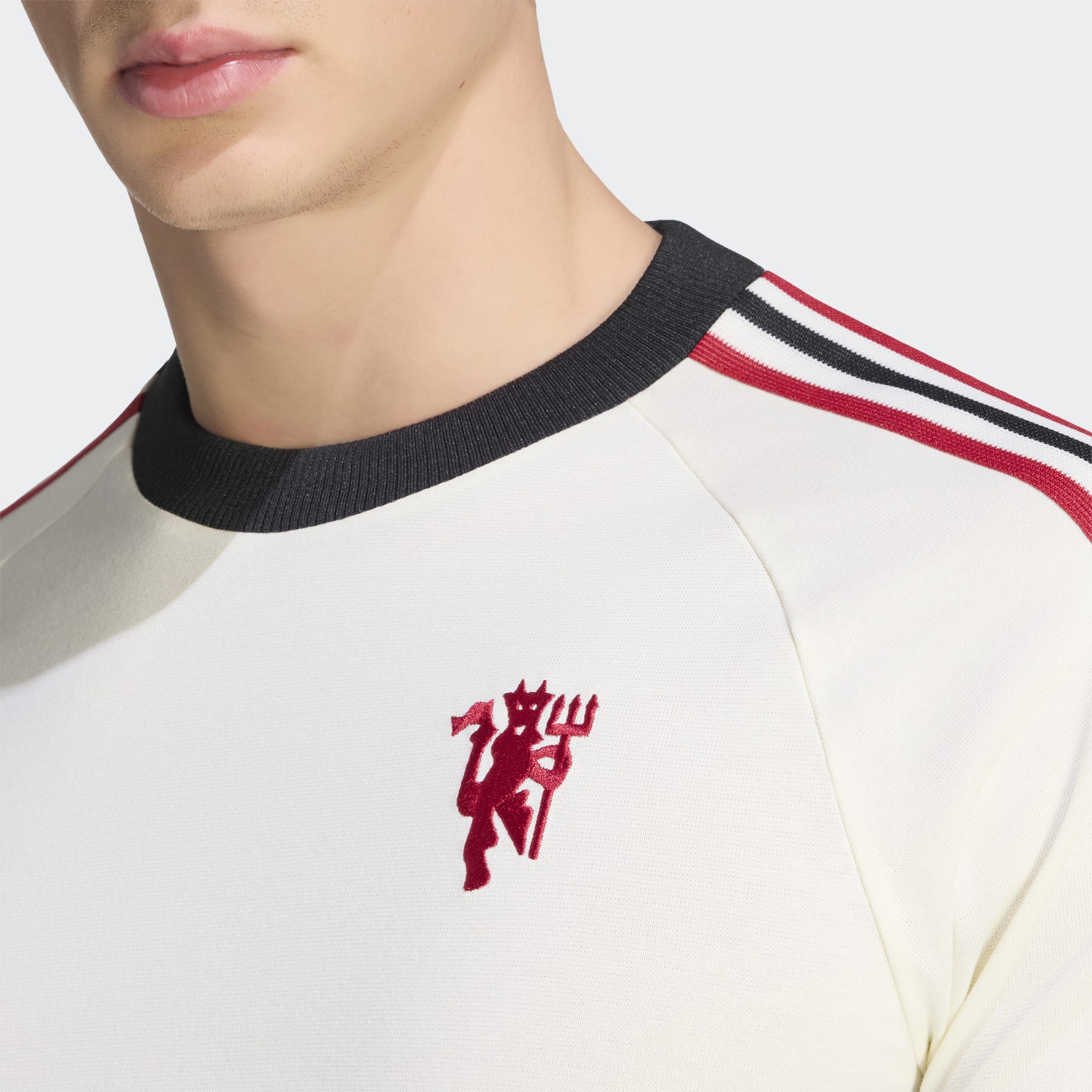 adidas Manchester United Originals Long Sleeve T-Shirt - JL6115-ADIDAS by adidas | Available at Niky's Sports
