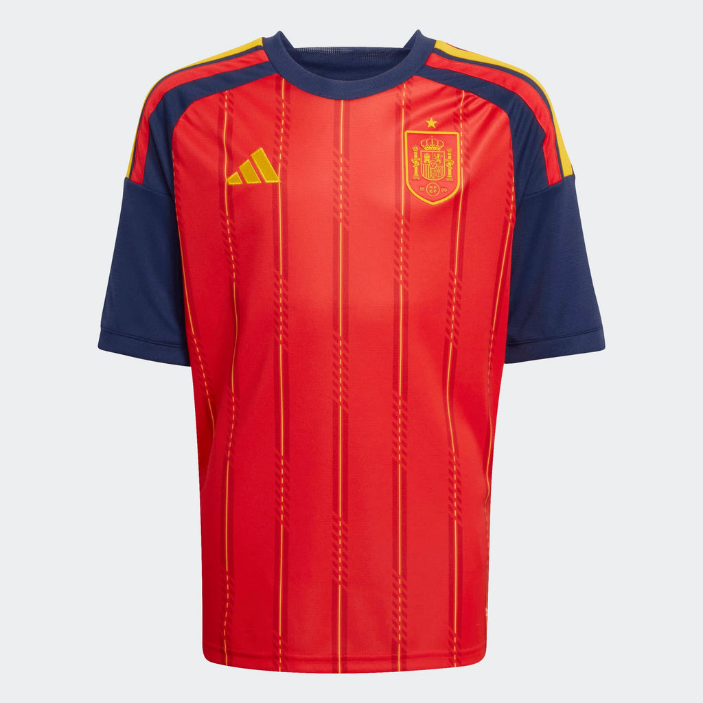 adidas Spain 26 Home Youth Jersey - JZ5757-ADIDAS by adidas | Available at Niky's Sports