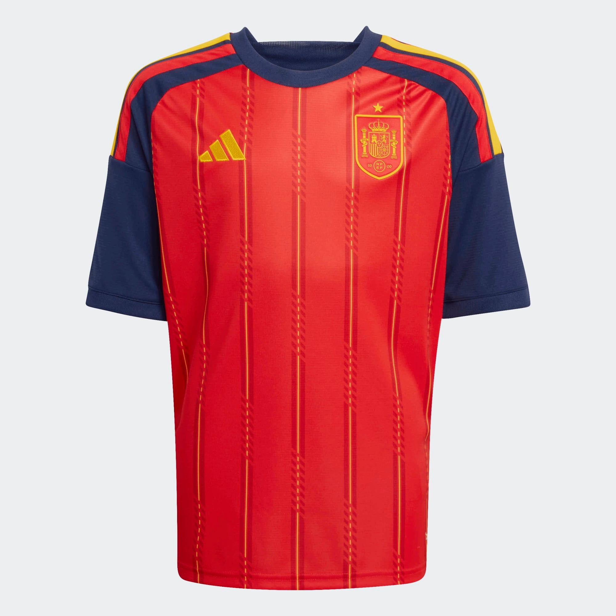 adidas Spain 26 Home Youth Jersey - JZ5757-ADIDAS by adidas | Available at Niky's Sports