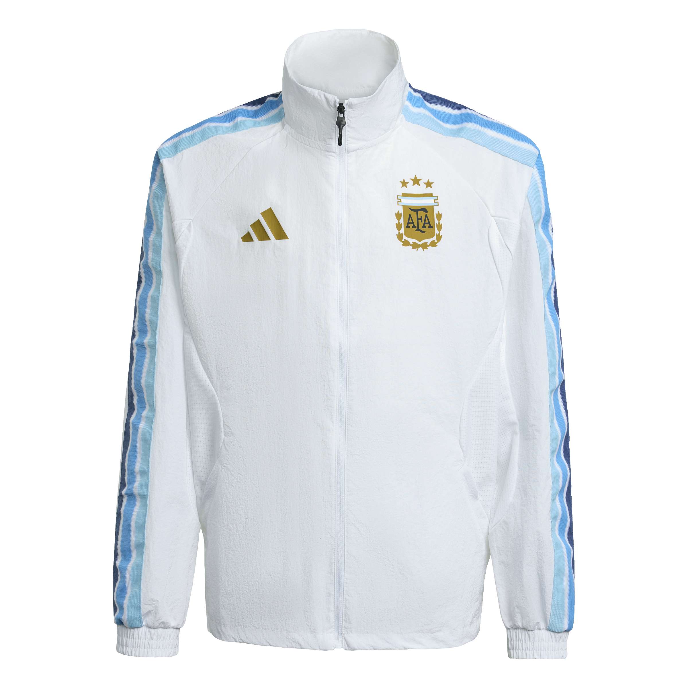 adidas Argentina Home Anthem Jacket Kids - JZ6284-ADIDAS by adidas | Available at Niky's Sports