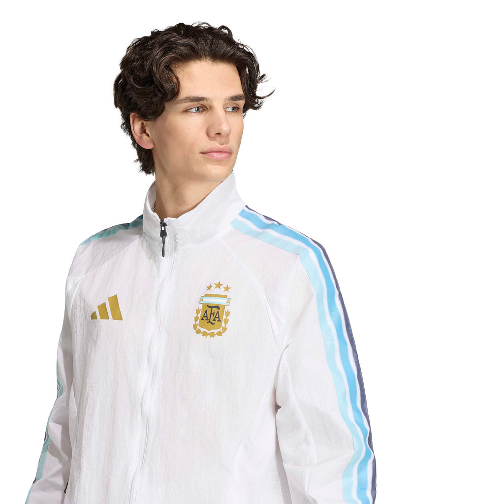 adidas Argentina Home Anthem Jacket - JZ6285-ADIDAS by adidas | Available at Niky's Sports