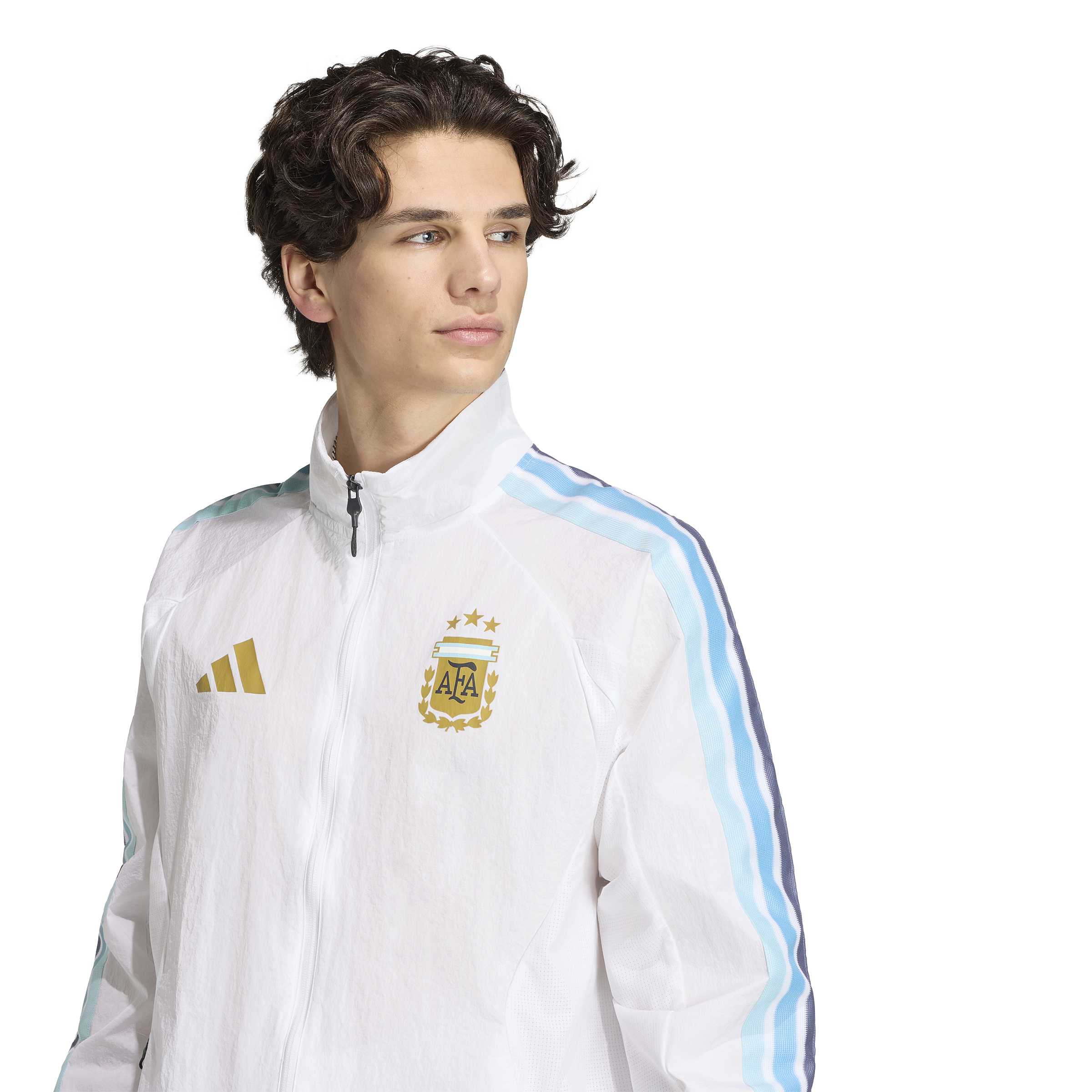 adidas Argentina Home Anthem Jacket - JZ6285-ADIDAS by adidas | Available at Niky's Sports